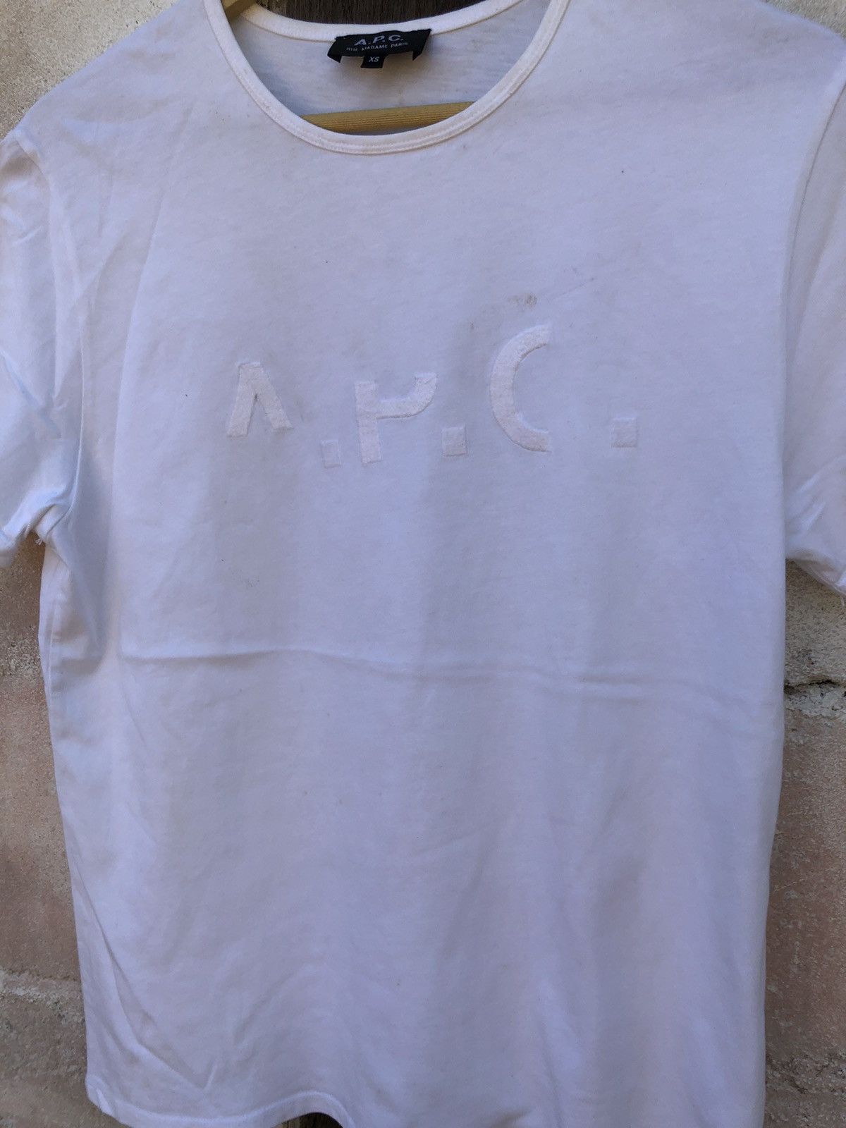 A.P.C. A.P.C Rue Madame Paris Box Logo Tee Shirt Size XS / US 0-2 / IT 36-38 - 3 Thumbnail