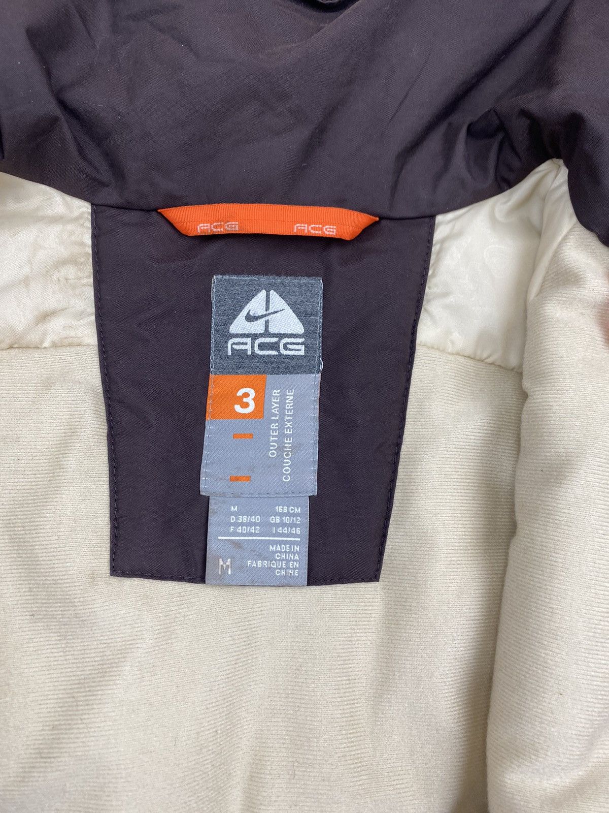 Nike ACG × Vintage Nike ACG Vintage Woman’s Brown Jacket Size M / US 6-8 / IT 42-44 - 5 Thumbnail