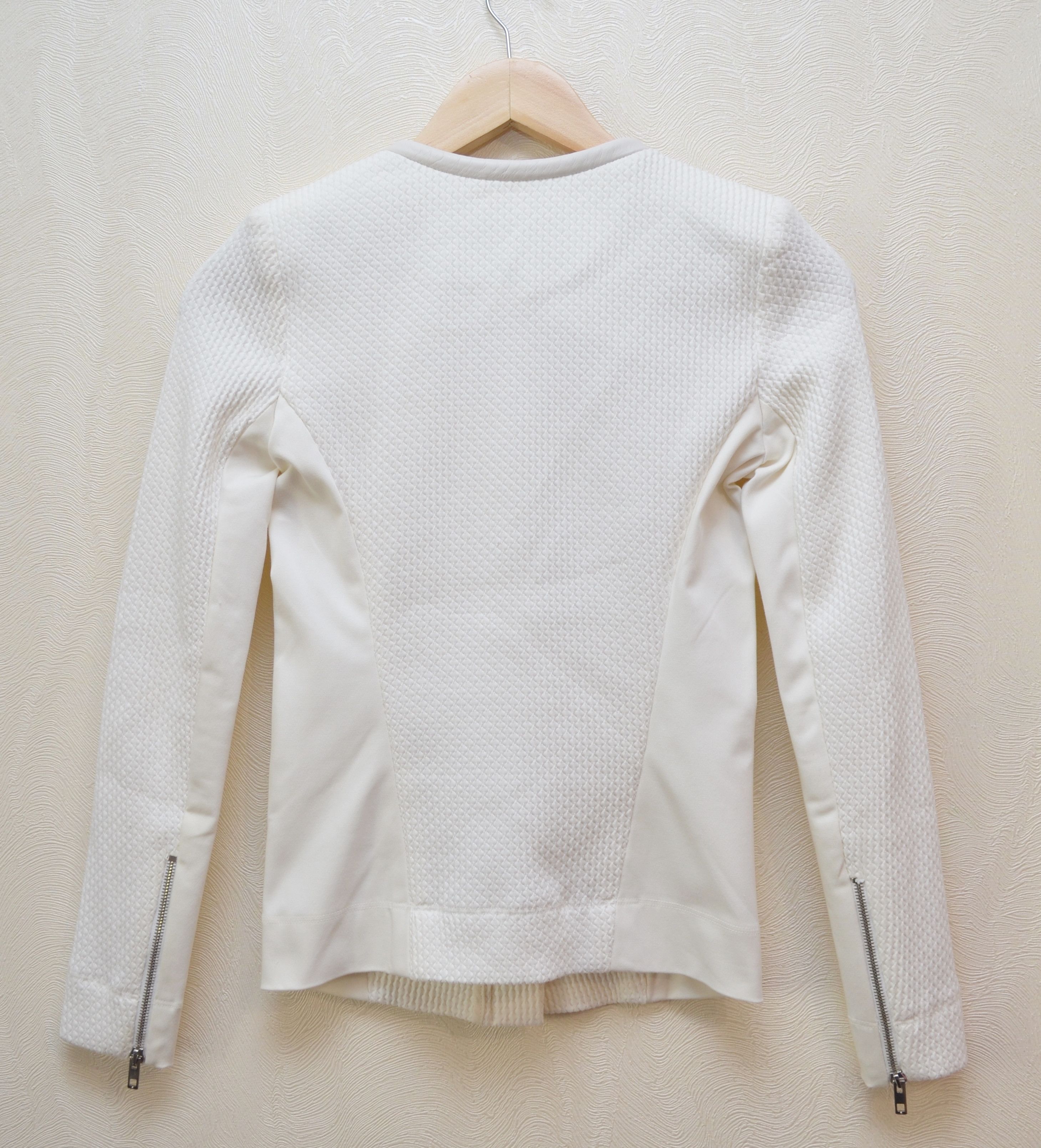 Iro IRO Brock Textured Leather Zip Jacket Size 34 XS Size XS / US 0-2 / IT 36-38 - 7 Thumbnail