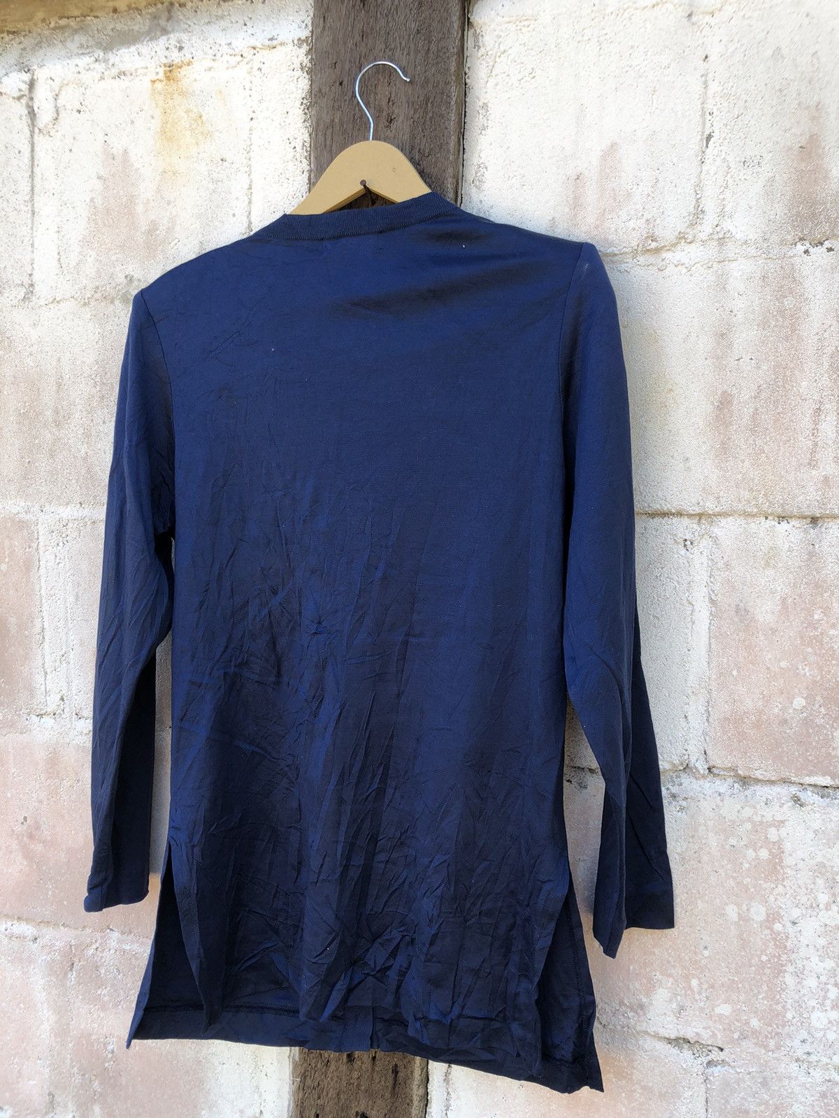 Yves Saint Laurent Yves Saint Laurent Cropped Coat Blue Color Jacket Size M / US 6-8 / IT 42-44 - 6 Thumbnail