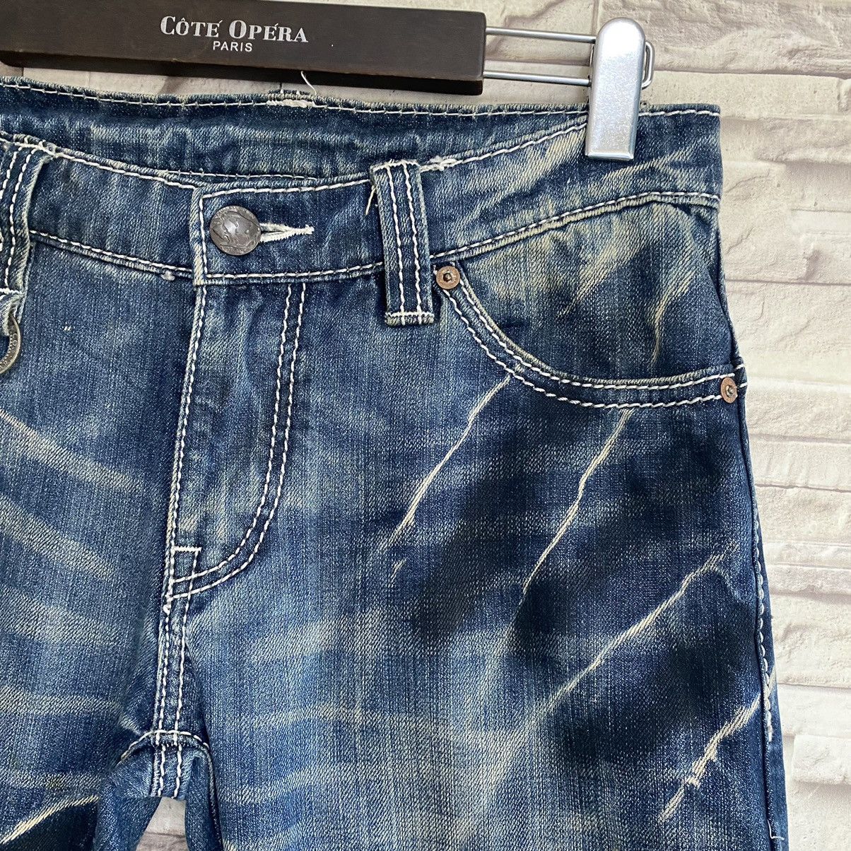 BUFFALO BOBS Buffalo Bobs Clawmark Flare Jeans Size US 29 - 7 Thumbnail
