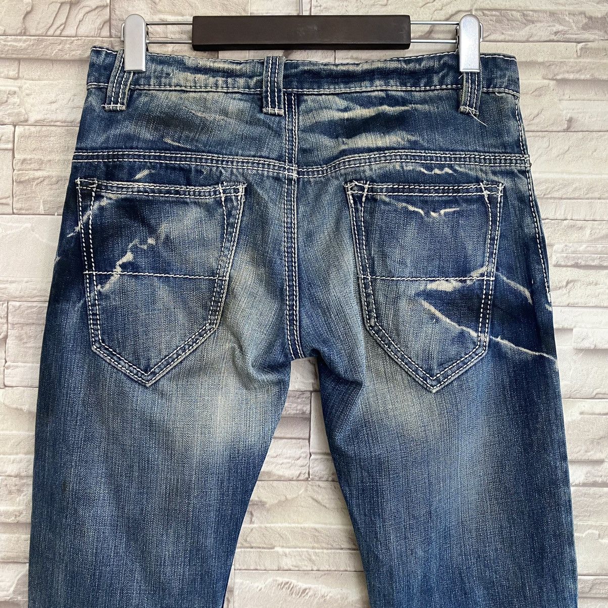 BUFFALO BOBS Buffalo Bobs Clawmark Flare Jeans Size US 29 - 9 Thumbnail