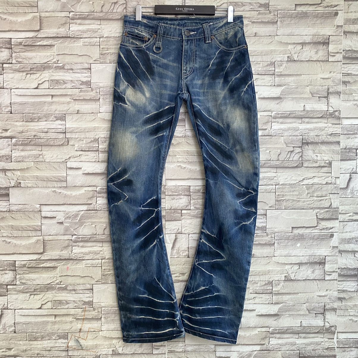 BUFFALO BOBS Buffalo Bobs Clawmark Flare Jeans Size US 29 - 3 Thumbnail