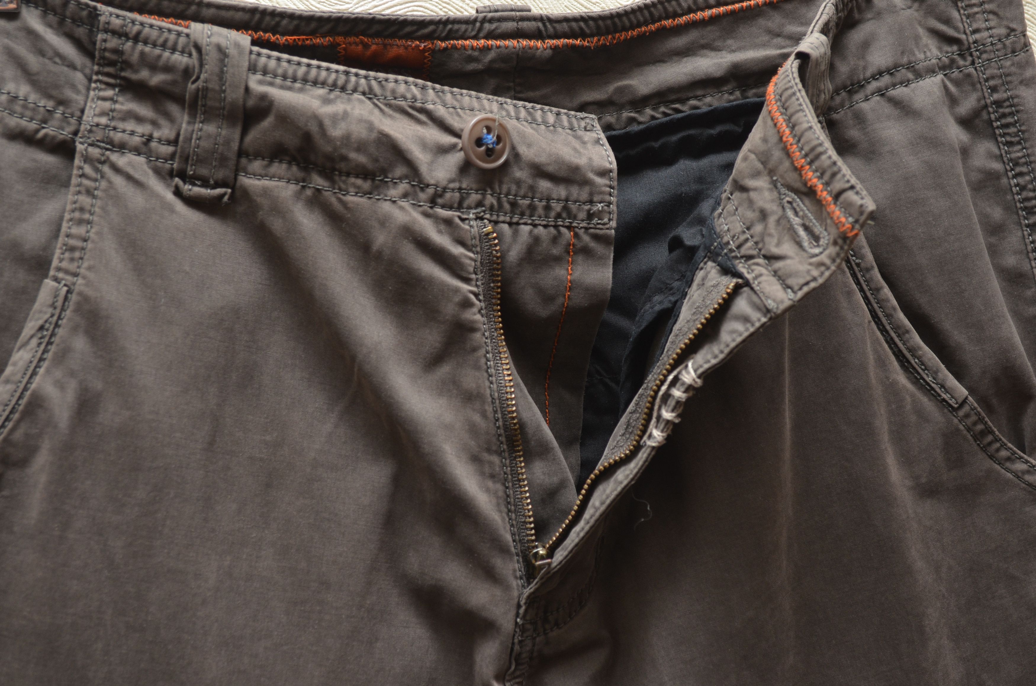 Hugo Boss Hugo Boss Dark Brown Garment Dyed Cargo Pants Multipocket Size US 30 / EU 46 - 6 Thumbnail