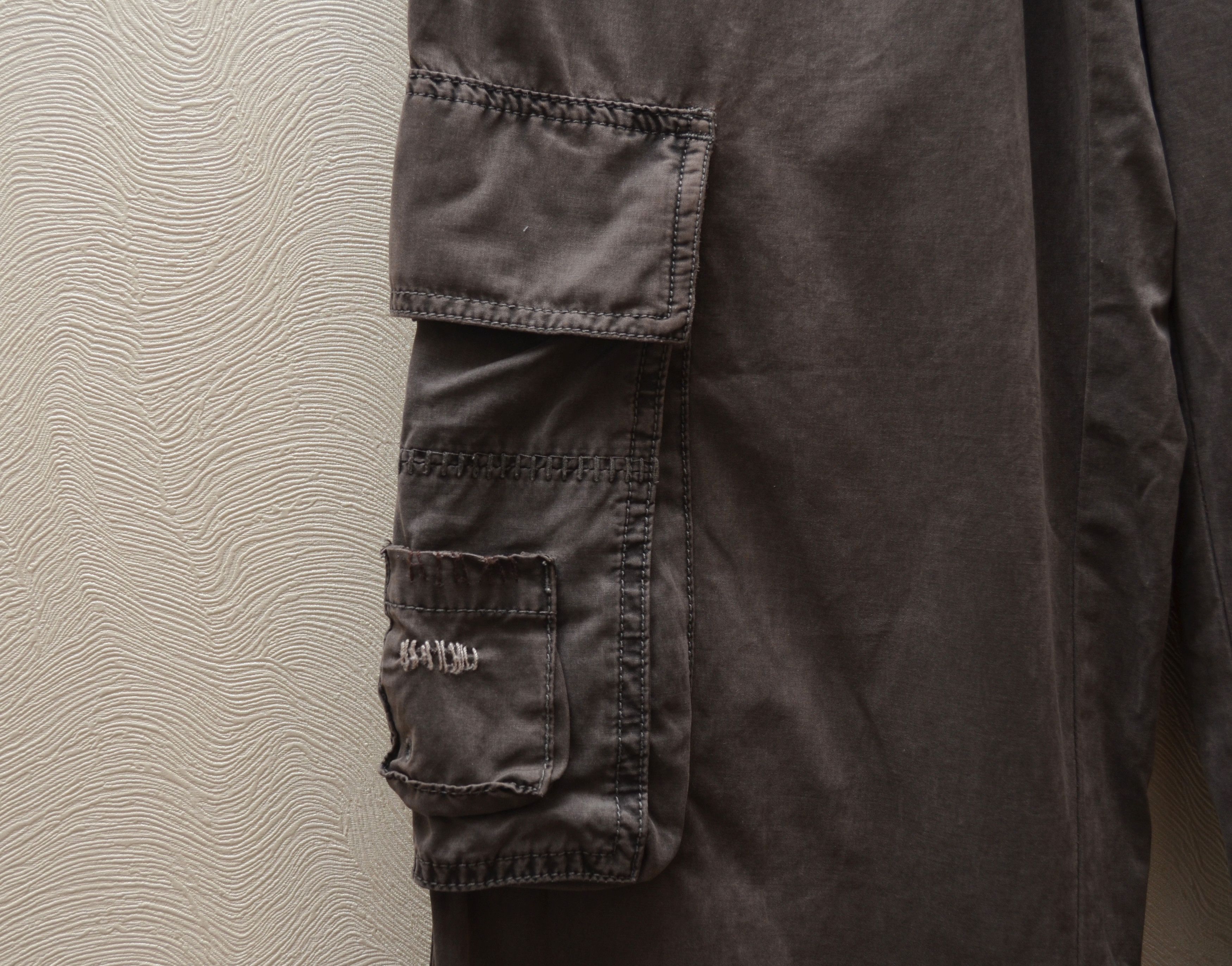 Hugo Boss Hugo Boss Dark Brown Garment Dyed Cargo Pants Multipocket Size US 30 / EU 46 - 4 Thumbnail