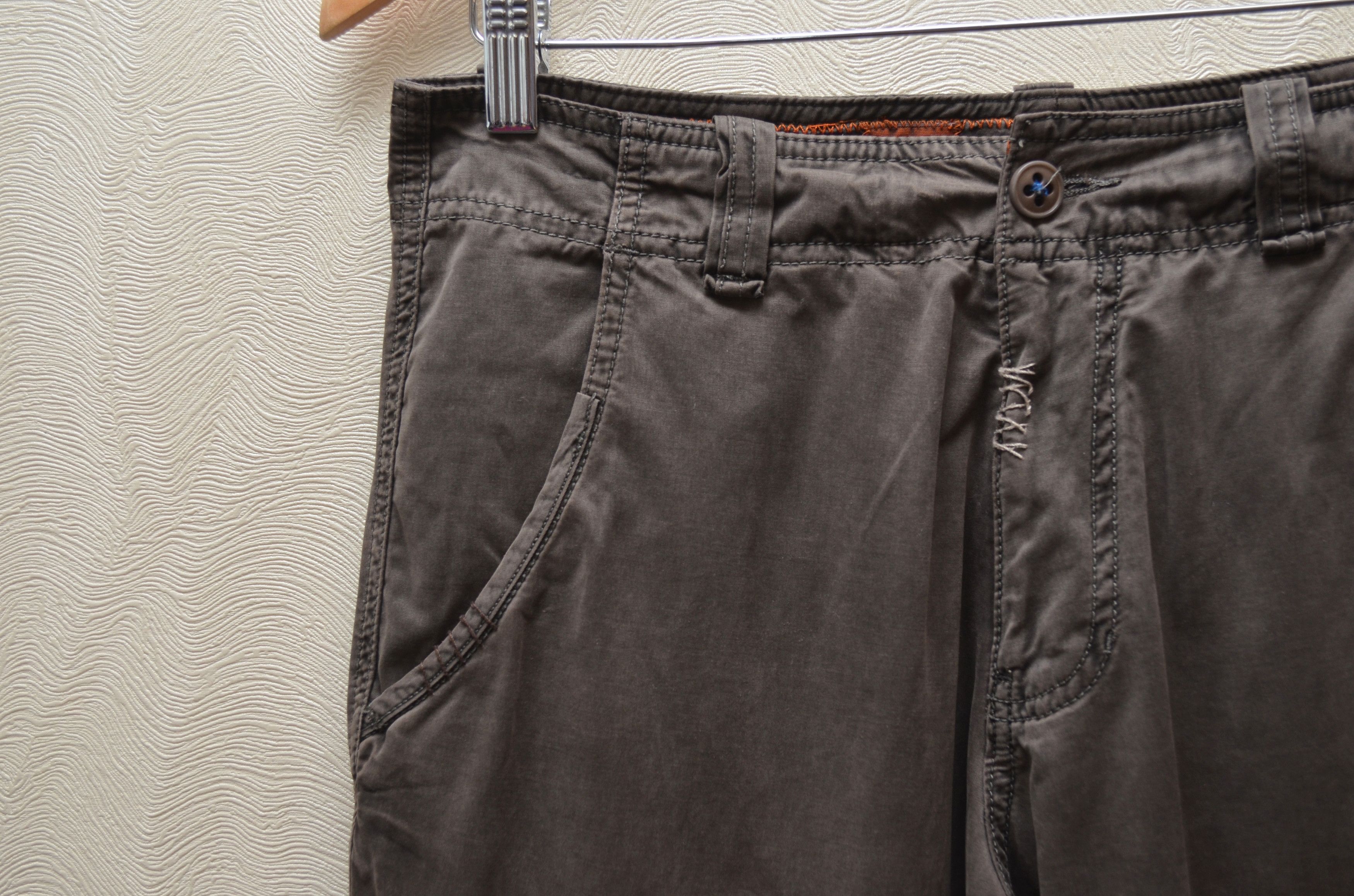 Hugo Boss Hugo Boss Dark Brown Garment Dyed Cargo Pants Multipocket Size US 30 / EU 46 - 3 Thumbnail