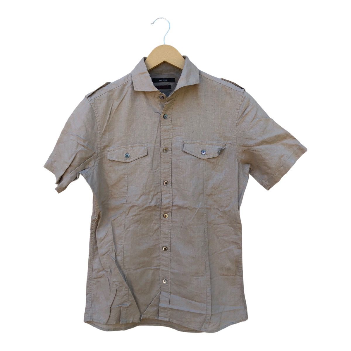 Japanese Brand × Yohji Yamamoto IN’ED Homme Yohji Yamamoto Shirt Button up Size XS / US 0-2 / IT 36-38 - 1 Thumbnail