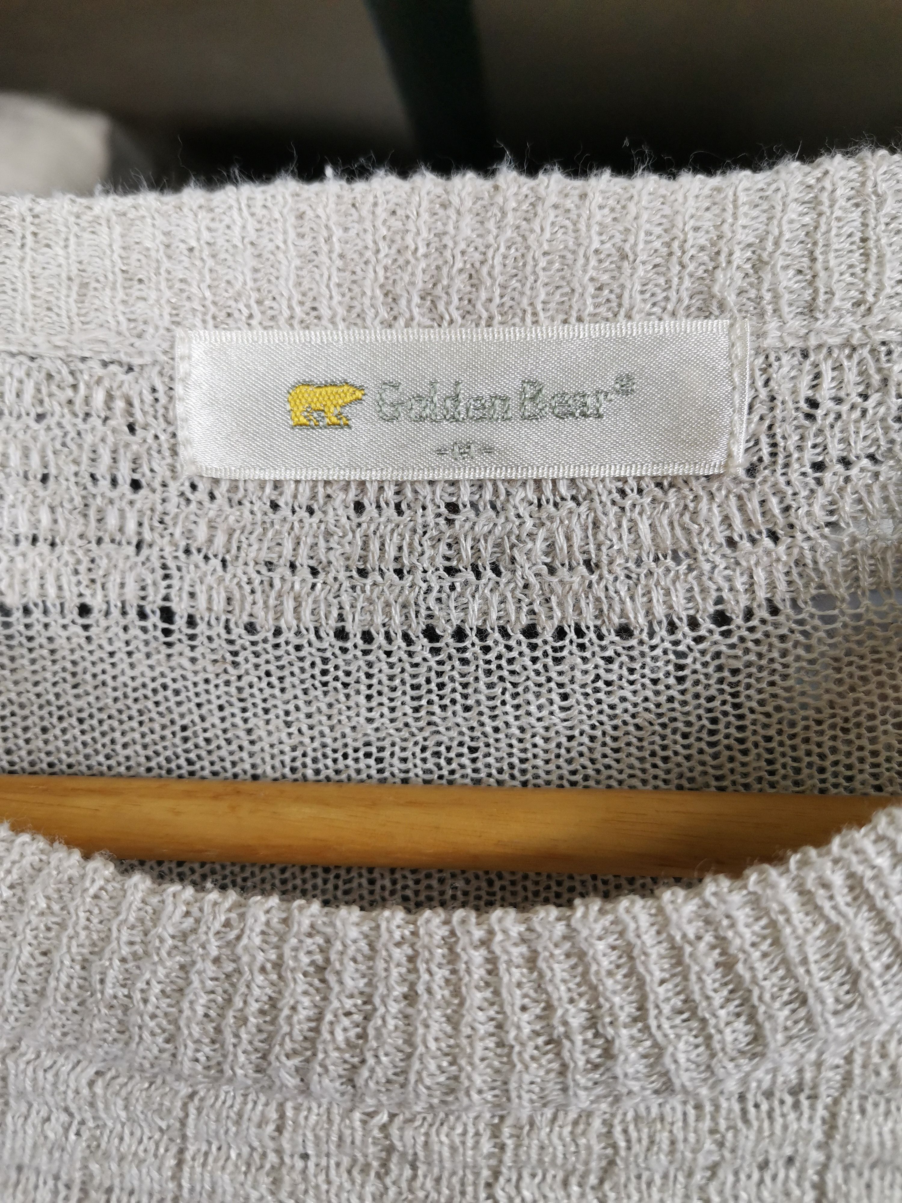 Japanese Brand Vintage Golden Bear Knit Sweater Size US M / EU 48-50 / 2 - 3 Thumbnail