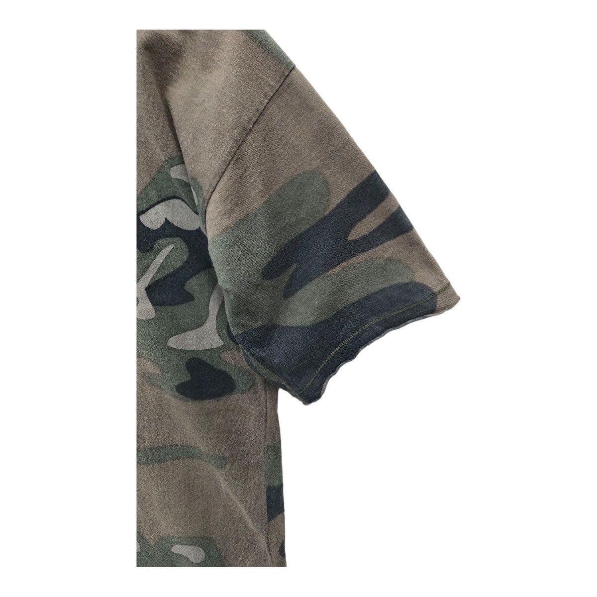 Vintage Vintage Buddhistpunk Collabe Rolling Stones Camo Shirt Size US S / EU 44-46 / 1 - 4 Thumbnail