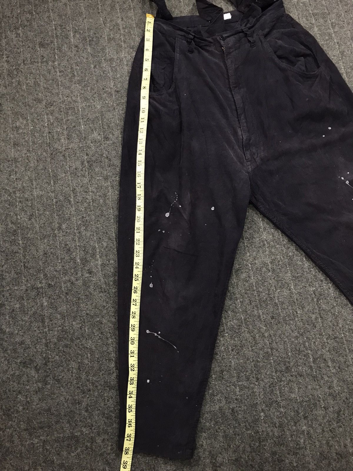 Designer × Issey Miyake × Japanese Brand Unique Ne-Net Issey Miyake Corduroy Trouser Paint Splash Size 27" / US 4 / IT 40 - 13 Thumbnail