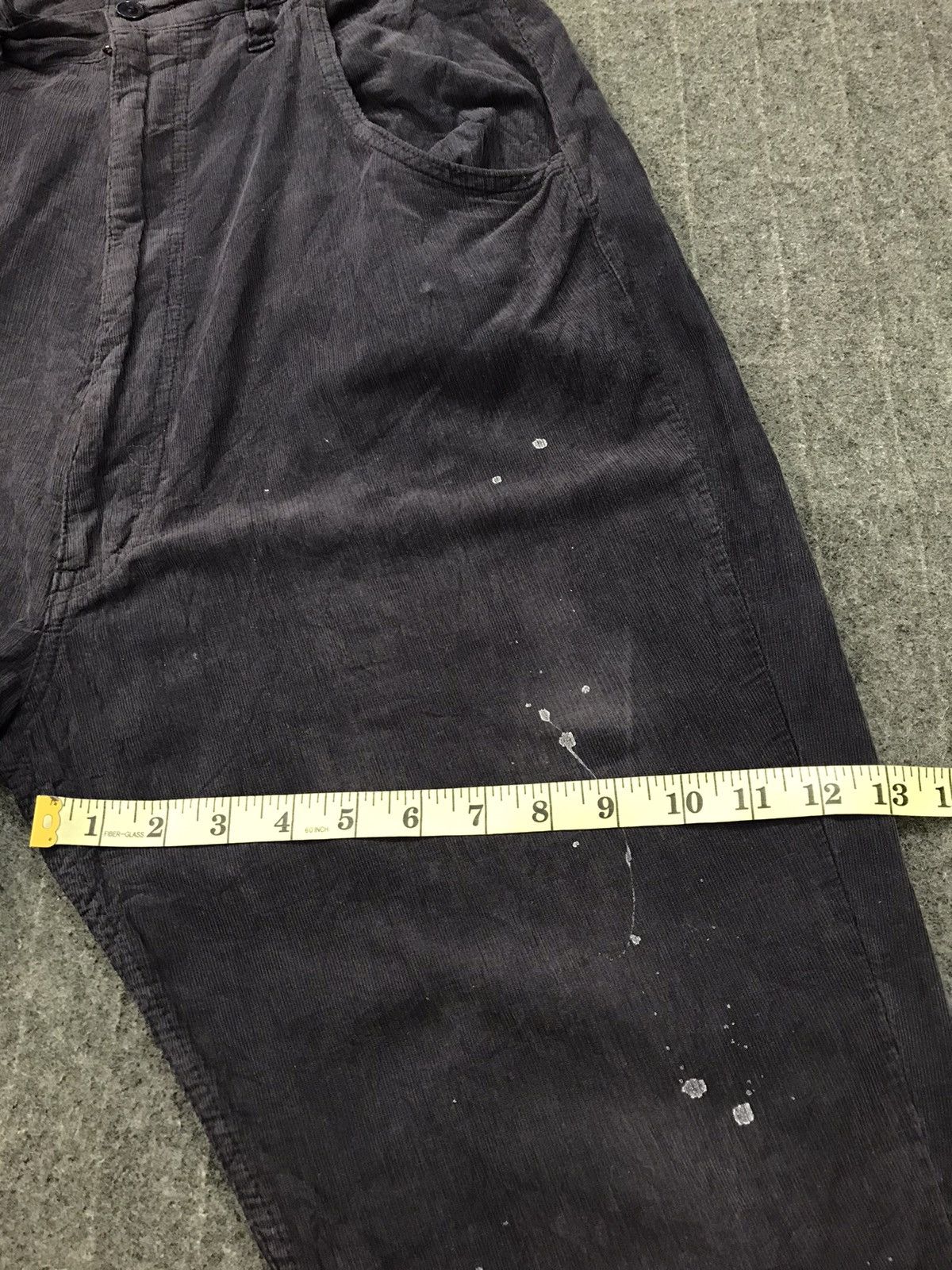 Designer × Issey Miyake × Japanese Brand Unique Ne-Net Issey Miyake Corduroy Trouser Paint Splash Size 27" / US 4 / IT 40 - 12 Thumbnail