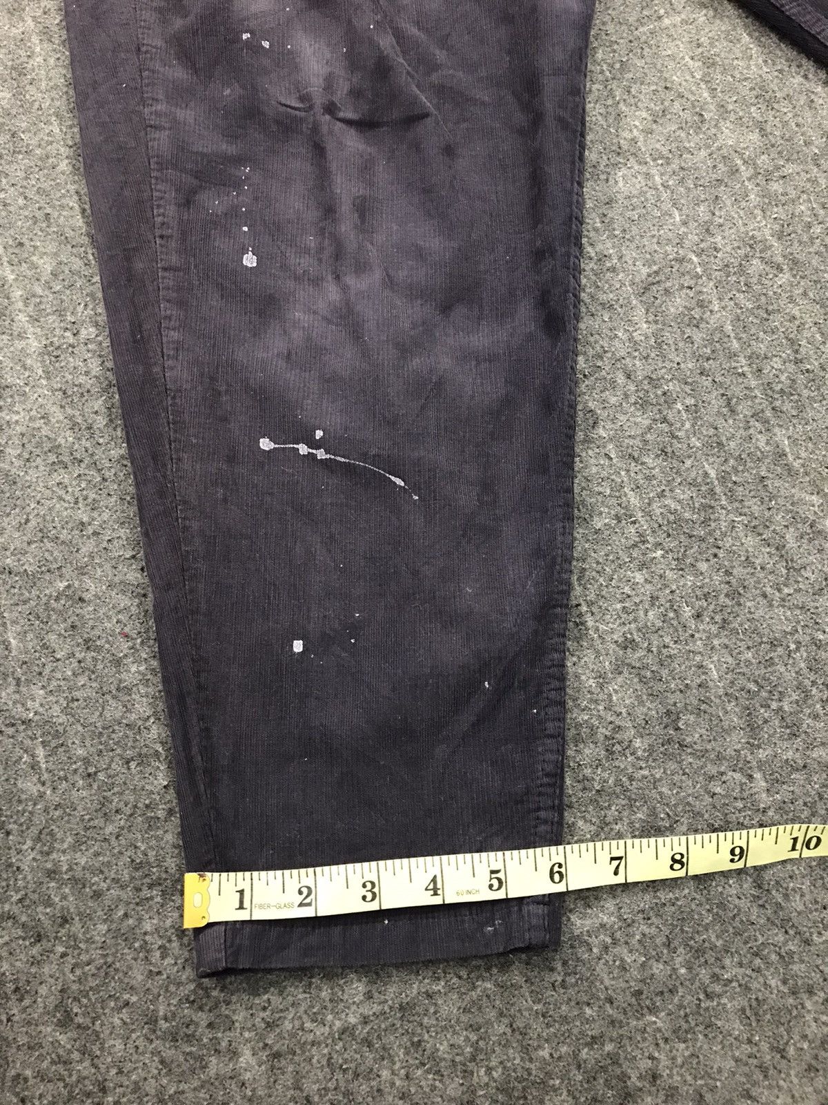 Designer × Issey Miyake × Japanese Brand Unique Ne-Net Issey Miyake Corduroy Trouser Paint Splash Size 27" / US 4 / IT 40 - 14 Thumbnail