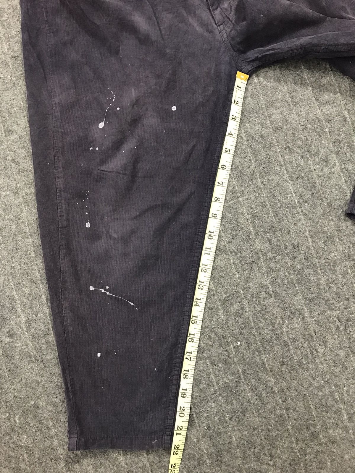 Designer × Issey Miyake × Japanese Brand Unique Ne-Net Issey Miyake Corduroy Trouser Paint Splash Size 27" / US 4 / IT 40 - 15 Thumbnail