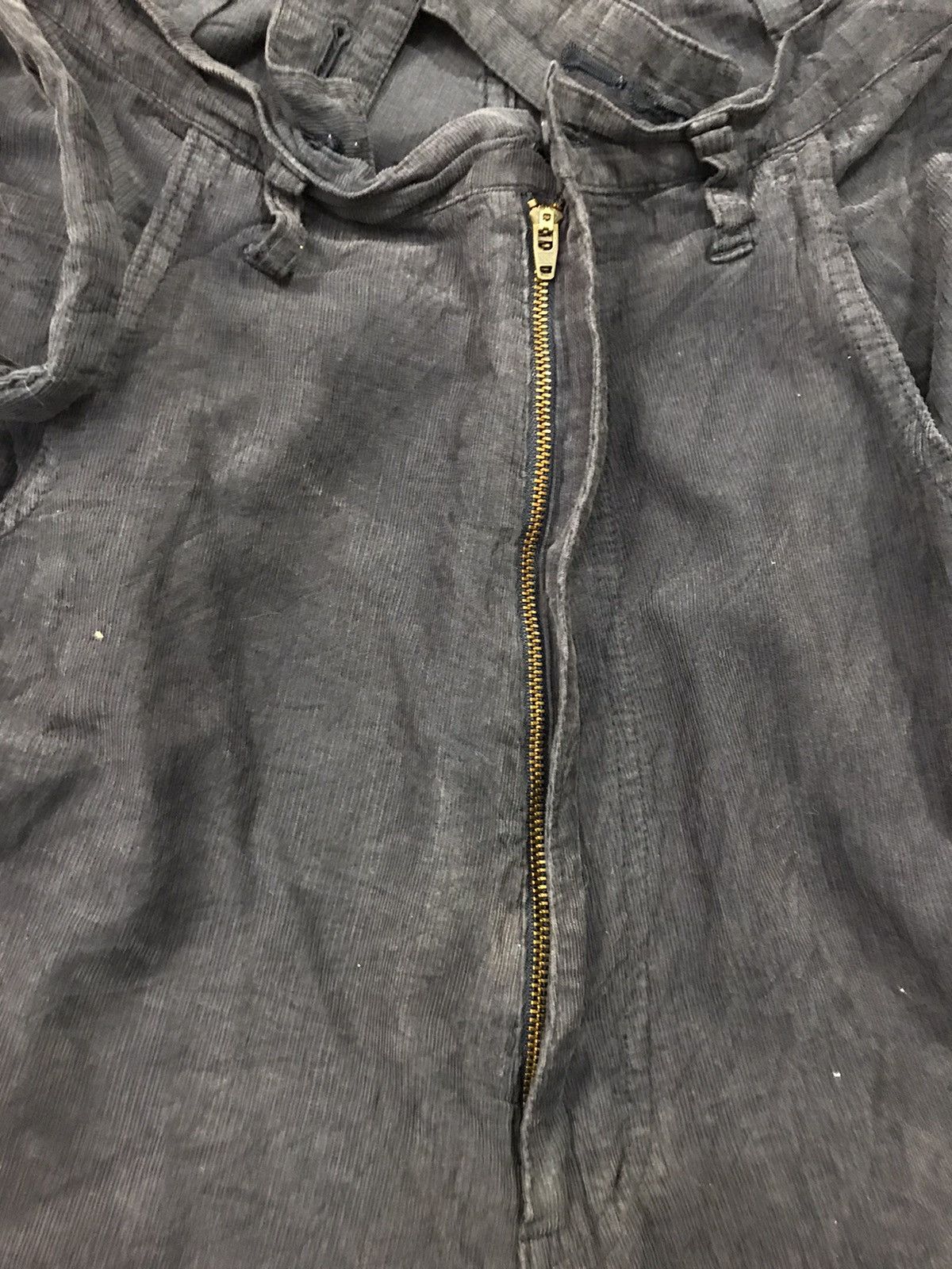 Designer × Issey Miyake × Japanese Brand Unique Ne-Net Issey Miyake Corduroy Trouser Paint Splash Size 27" / US 4 / IT 40 - 3 Thumbnail