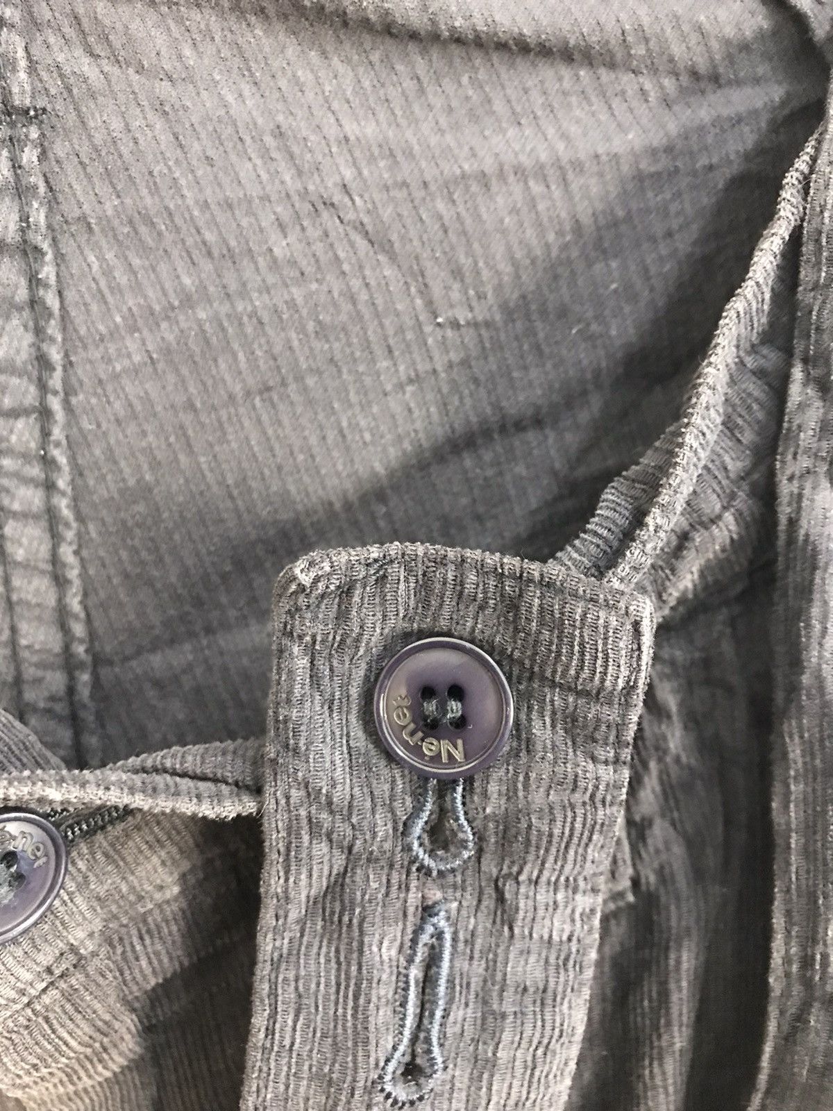 Designer × Issey Miyake × Japanese Brand Unique Ne-Net Issey Miyake Corduroy Trouser Paint Splash Size 27" / US 4 / IT 40 - 16 Thumbnail
