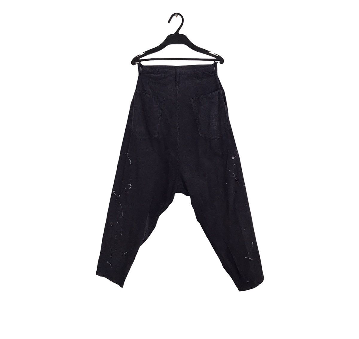 Designer × Issey Miyake × Japanese Brand Unique Ne-Net Issey Miyake Corduroy Trouser Paint Splash Size 27" / US 4 / IT 40 - 2 Thumbnail