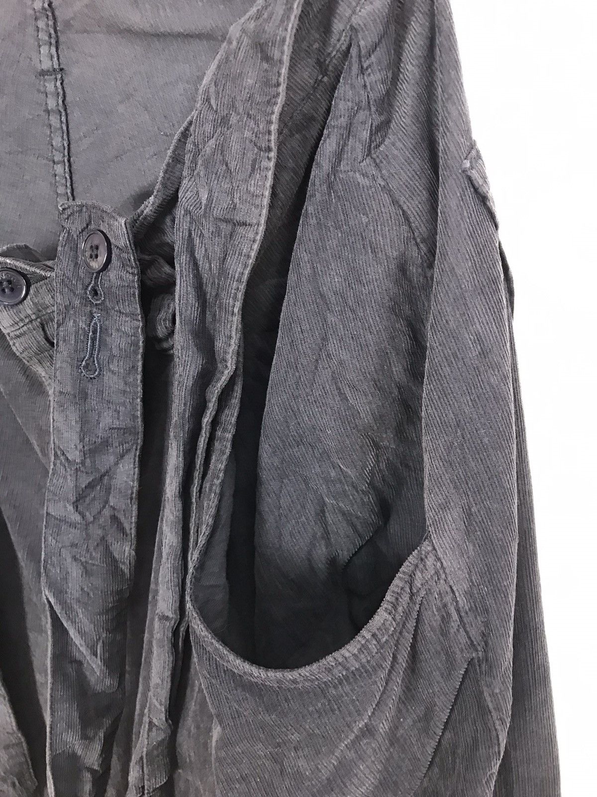 Designer × Issey Miyake × Japanese Brand Unique Ne-Net Issey Miyake Corduroy Trouser Paint Splash Size 27" / US 4 / IT 40 - 8 Thumbnail