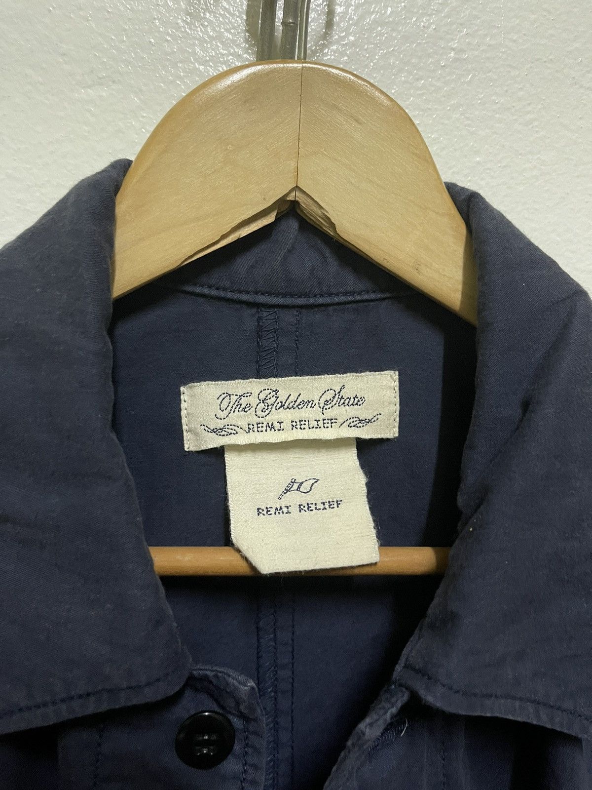 Japanese Brand × Remi Relief Remi Relief Button Up Parka Japan Size US S / EU 44-46 / 1 - 7 Thumbnail