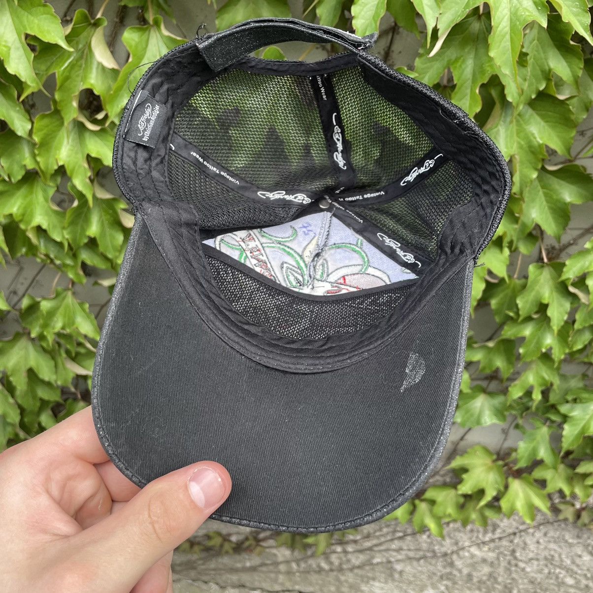 Christian Audigier Vintage Y2K Ed Hardy Skull Trucker Hat Size ONE SIZE - 8 Thumbnail