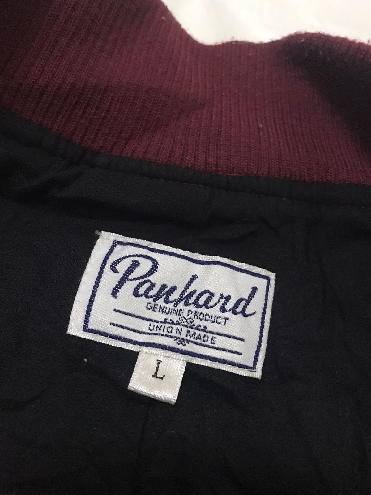 Other Panhard Genuine Product Union Made Wool Blend Varsity Jacket Size US L / EU 52-54 / 3 - 4 Thumbnail
