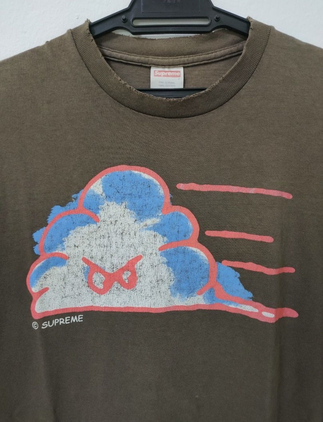 【激レア】Supreme Mr. Cloudy Tee 03SS ヴィンテージ Supreme Supreme Mr Cloudy Tee SS04 2004 Large | Grailed
