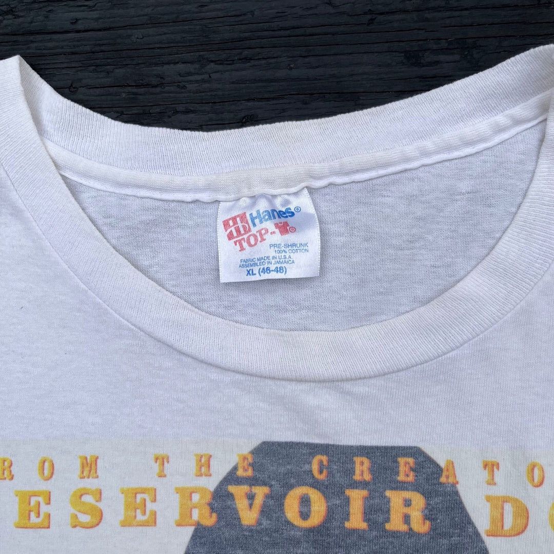 Hanes Pulp Fiction 94 90s Vtg Tarantino Movie Cannes Rare T-Shirt Size US XL / EU 56 / 4 - 4 Thumbnail