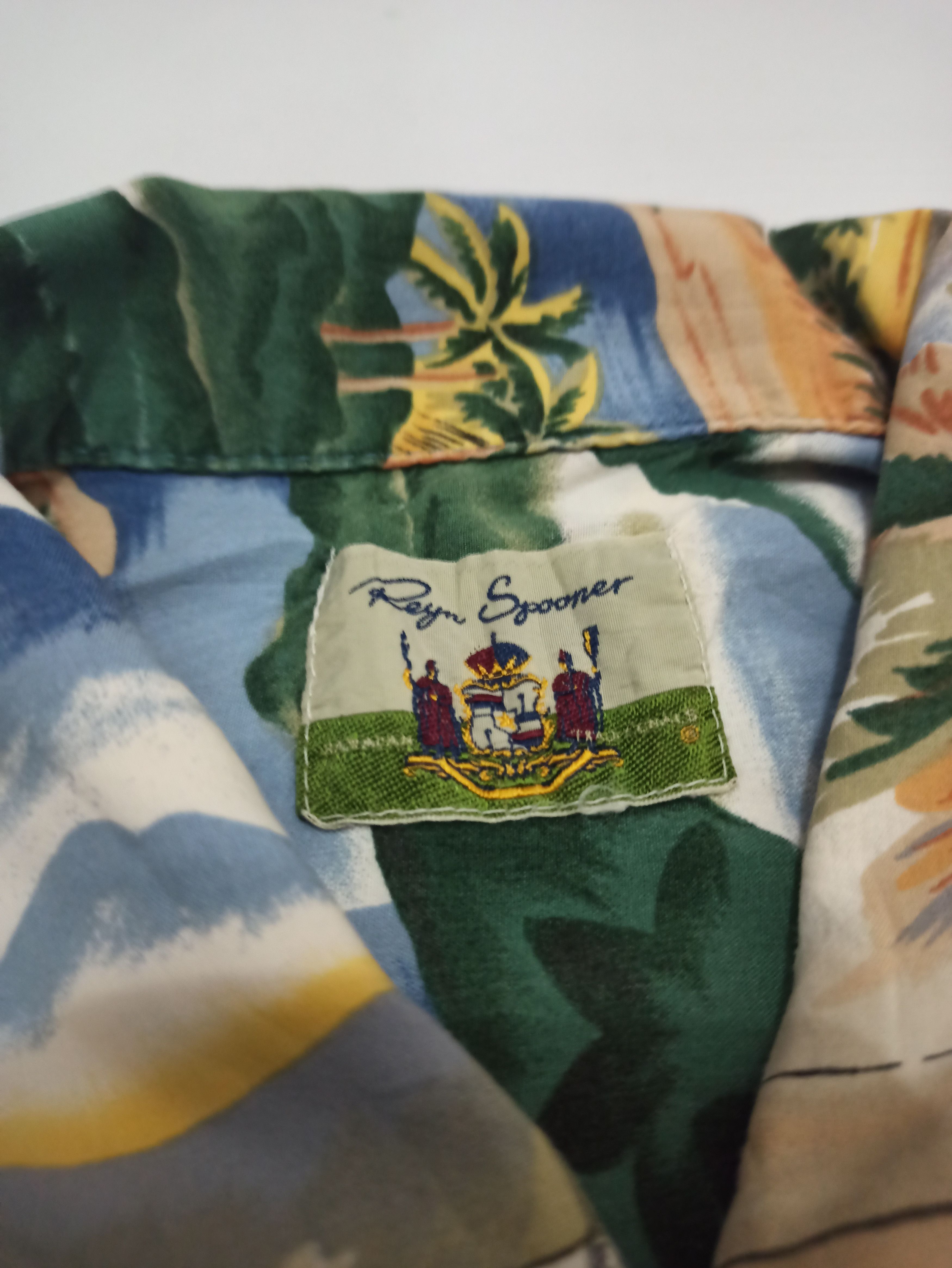 Reyn Spooner Vintage Reyn Spooner Tourist Aloha Tropical Hawaiian Shirt Size US L / EU 52-54 / 3 - 7 Thumbnail