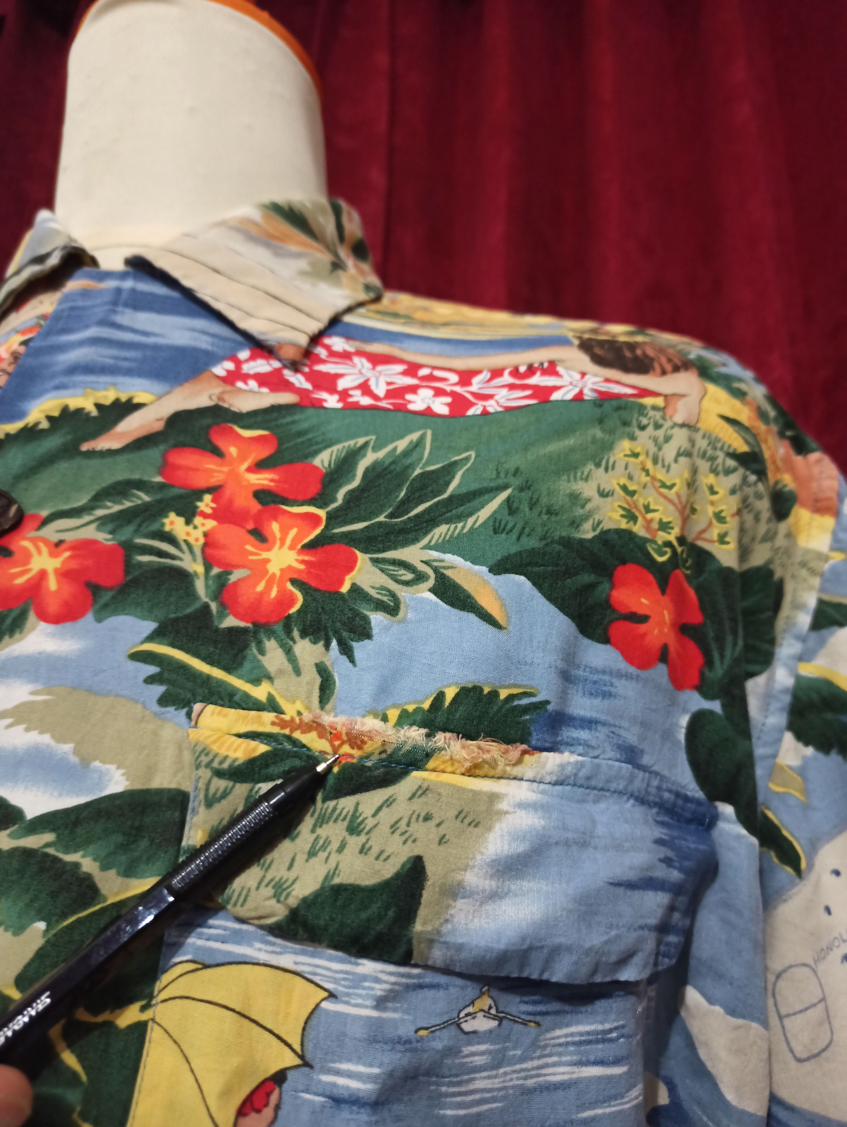 Reyn Spooner Vintage Reyn Spooner Tourist Aloha Tropical Hawaiian Shirt Size US L / EU 52-54 / 3 - 8 Thumbnail