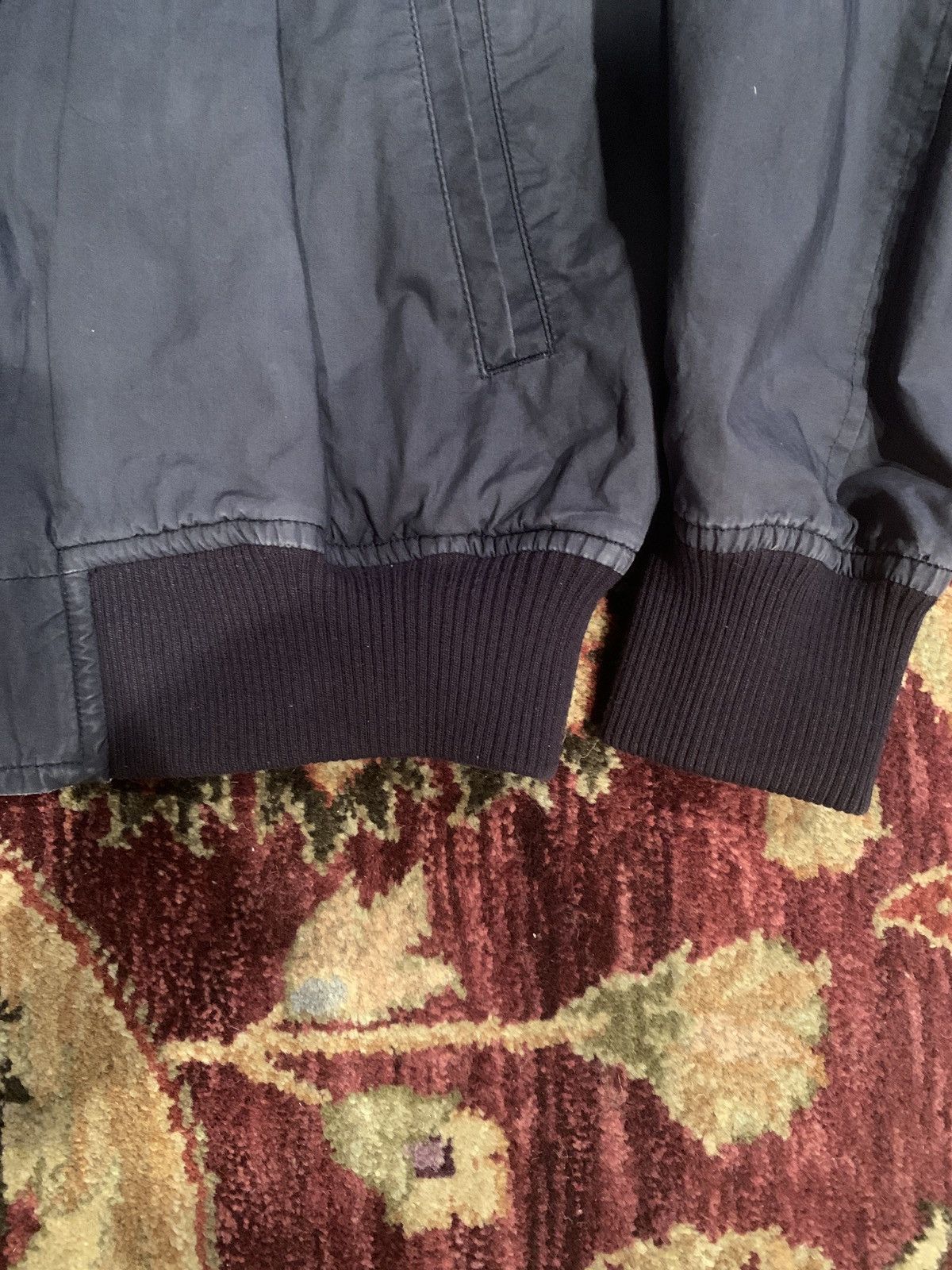 Comme des Garcons × Comme des Garcons Homme CDG Reversible Bomber Navy/Gray Striped Size US M / EU 48-50 / 2 - 6 Thumbnail