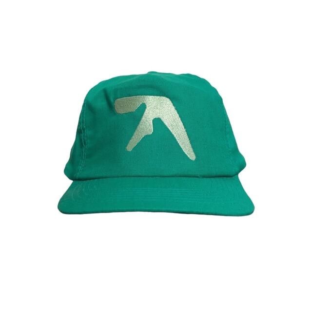 image of Vintage Aphex Twin Logo Cap in Green, Men's