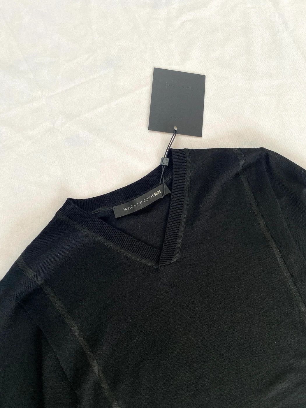 Kiko Kostadinov ⚡️QUICK SALE⚡️Mackintosh by Kiko Black V-Neck Thin Knit Size US XS / EU 42 / 0 - 4 Thumbnail