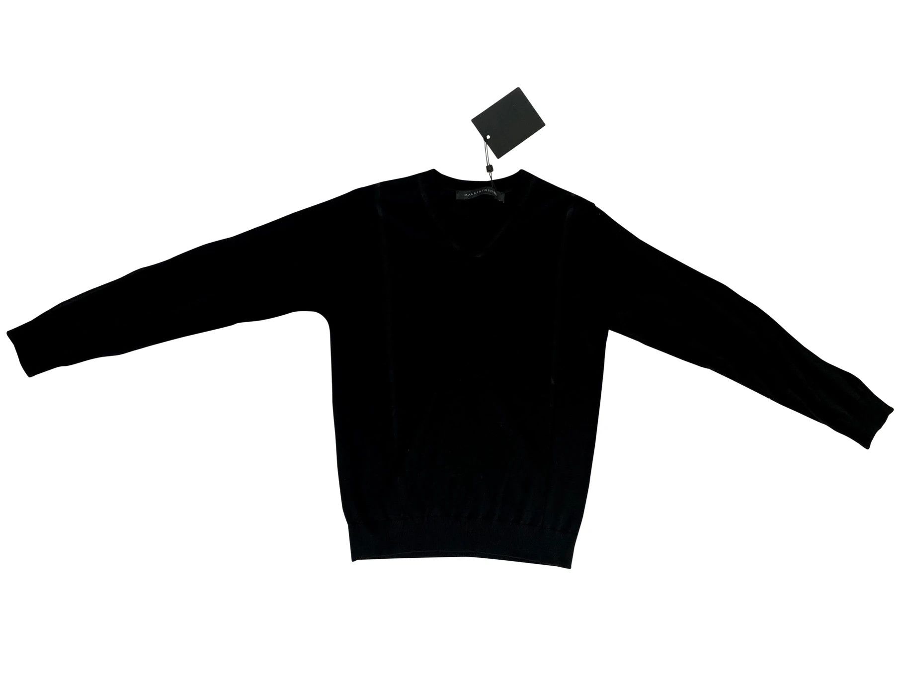 Kiko Kostadinov ⚡️QUICK SALE⚡️Mackintosh by Kiko Black V-Neck Thin Knit Size US XS / EU 42 / 0 - 2 Thumbnail