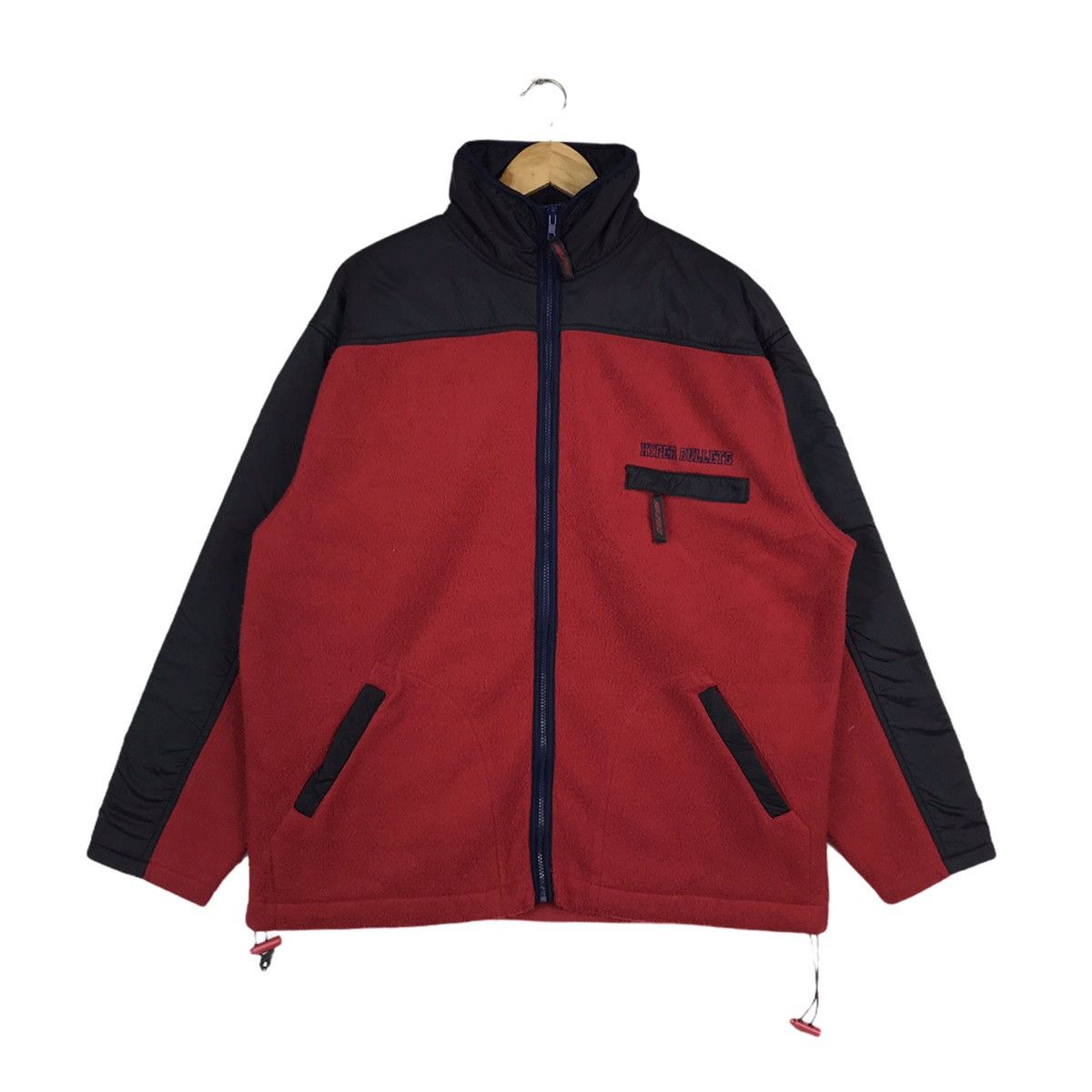 Vintage Vintage Hyper Bullets Active Sport Fleece Zipper Jacket Size US L / EU 52-54 / 3 - 6 Thumbnail