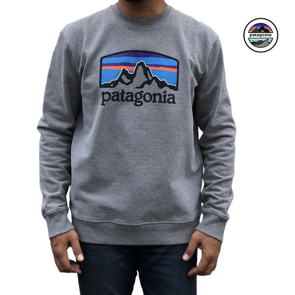 Patagonia men's fitz roy horizons uprisal crew discount sweatshirt