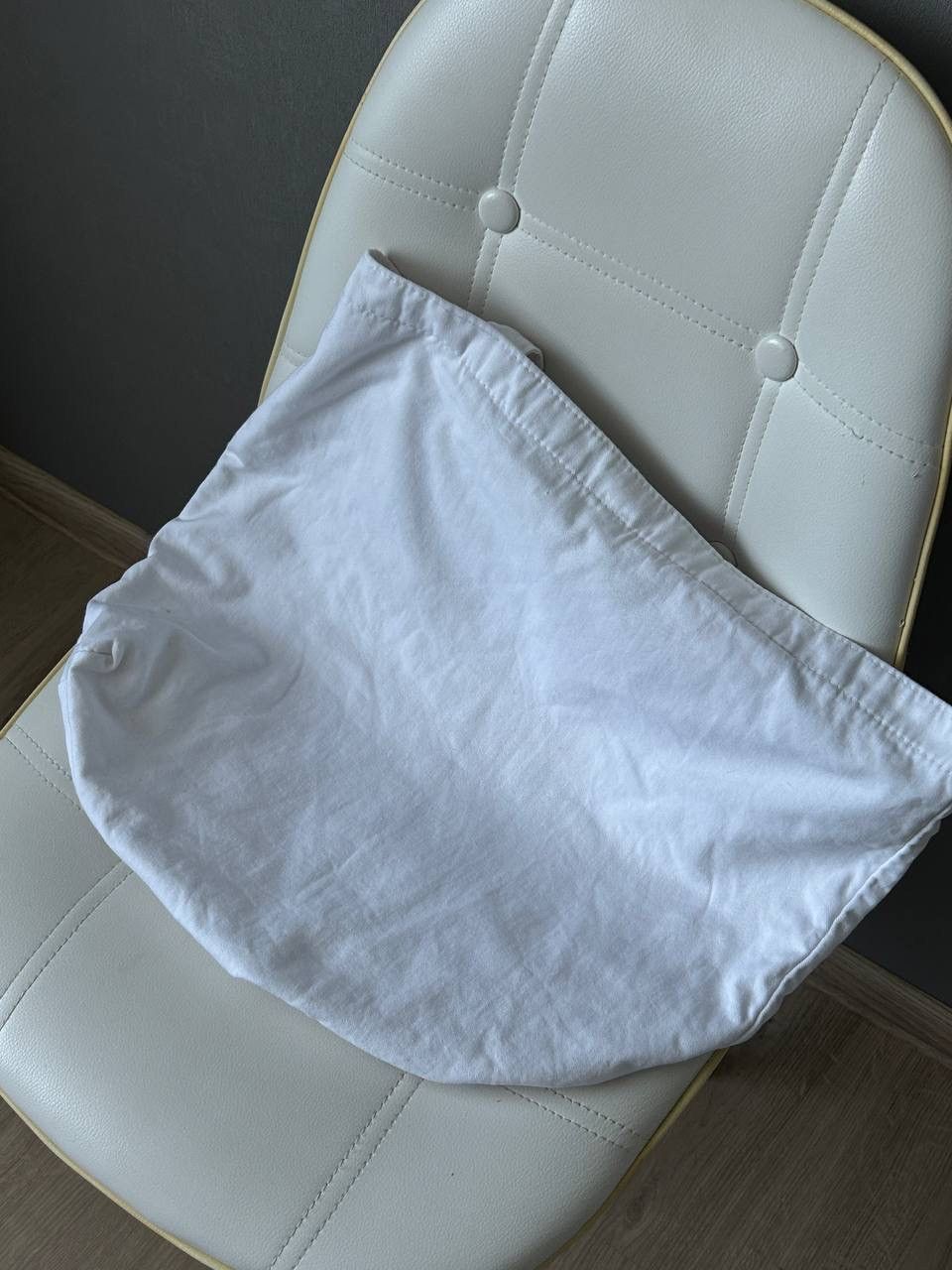 Guidi Guidi White Cotton Big Logo Tote Bag Size ONE SIZE - 3 Thumbnail
