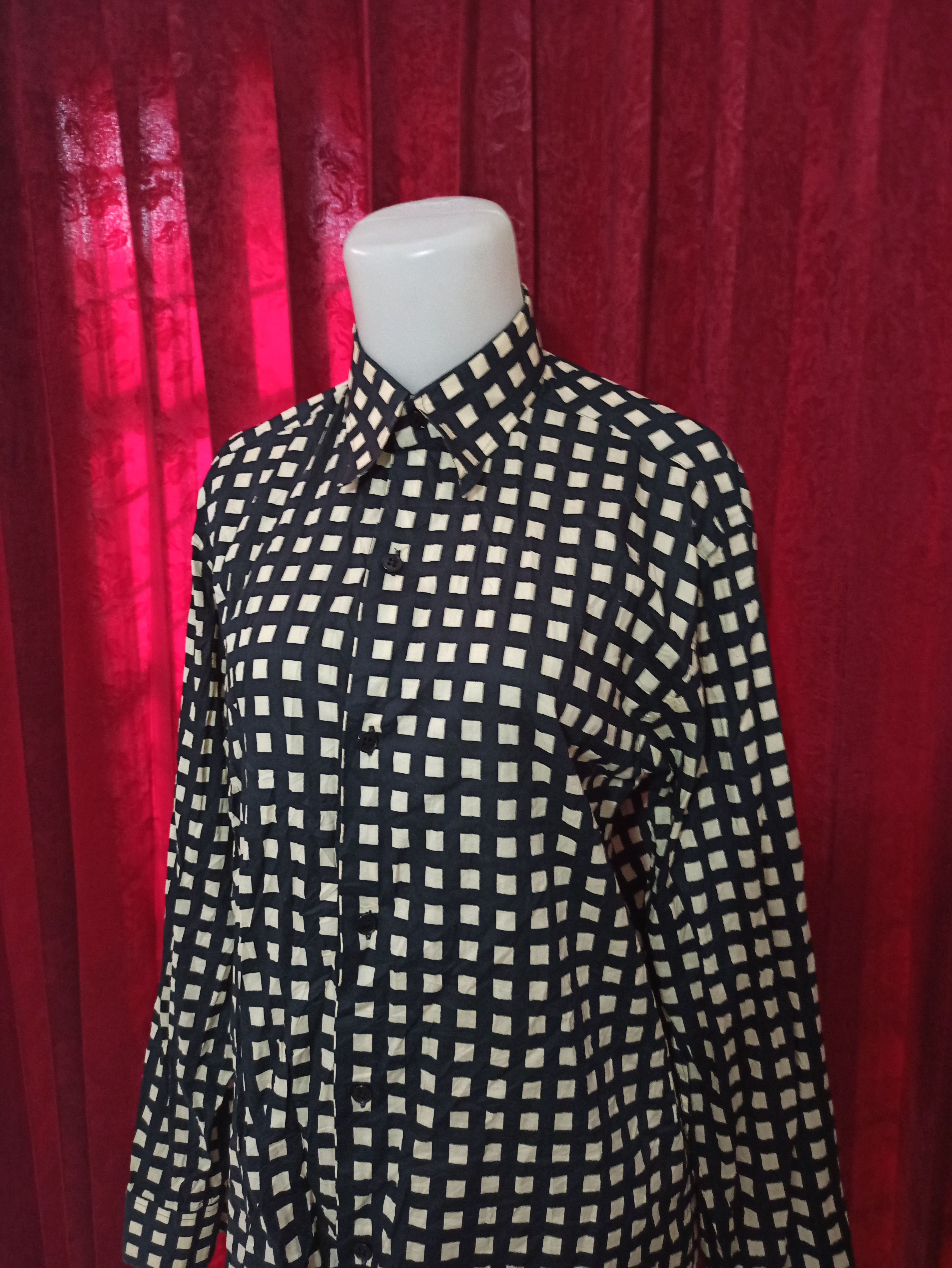 agnes b. Vintage Y2K Agnes B Homme Paris Long Sleeve Shirt Size M / US 6-8 / IT 42-44 - 5 Thumbnail