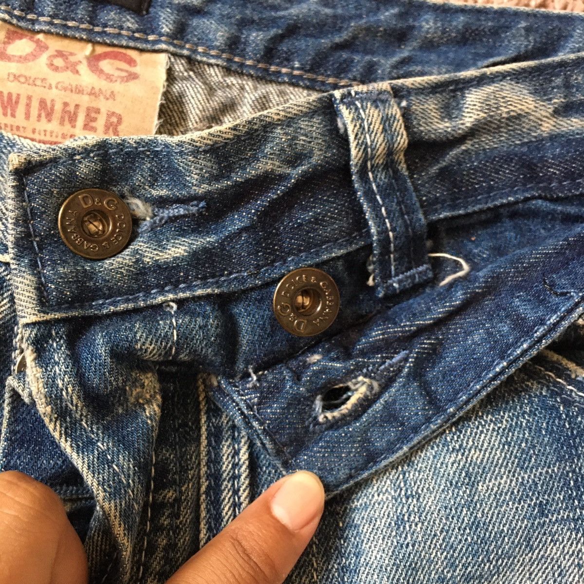 Dolce & Gabbana double waist jeans Size US 34 / EU 50 - 3 Thumbnail