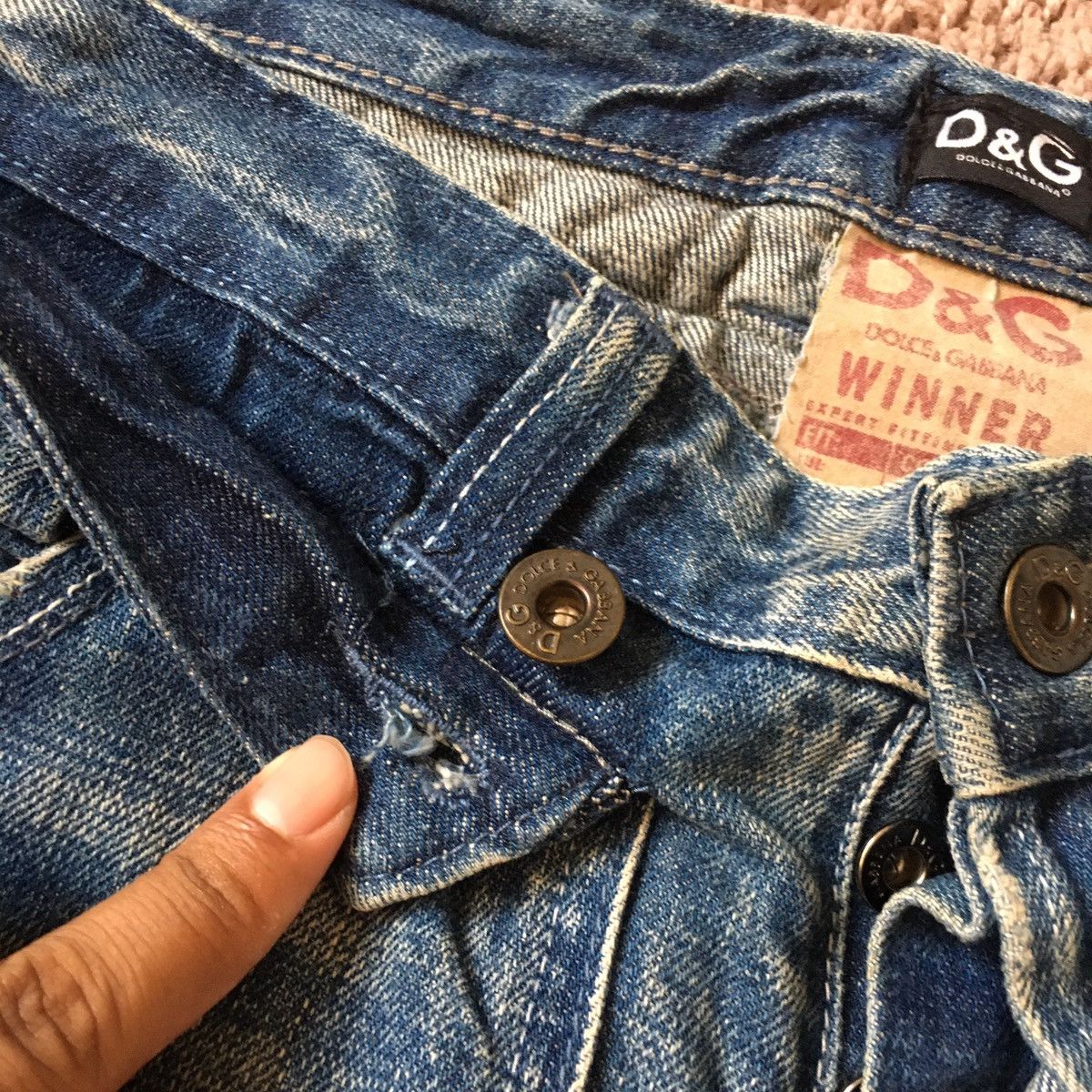 Dolce & Gabbana double waist jeans Size US 34 / EU 50 - 4 Thumbnail