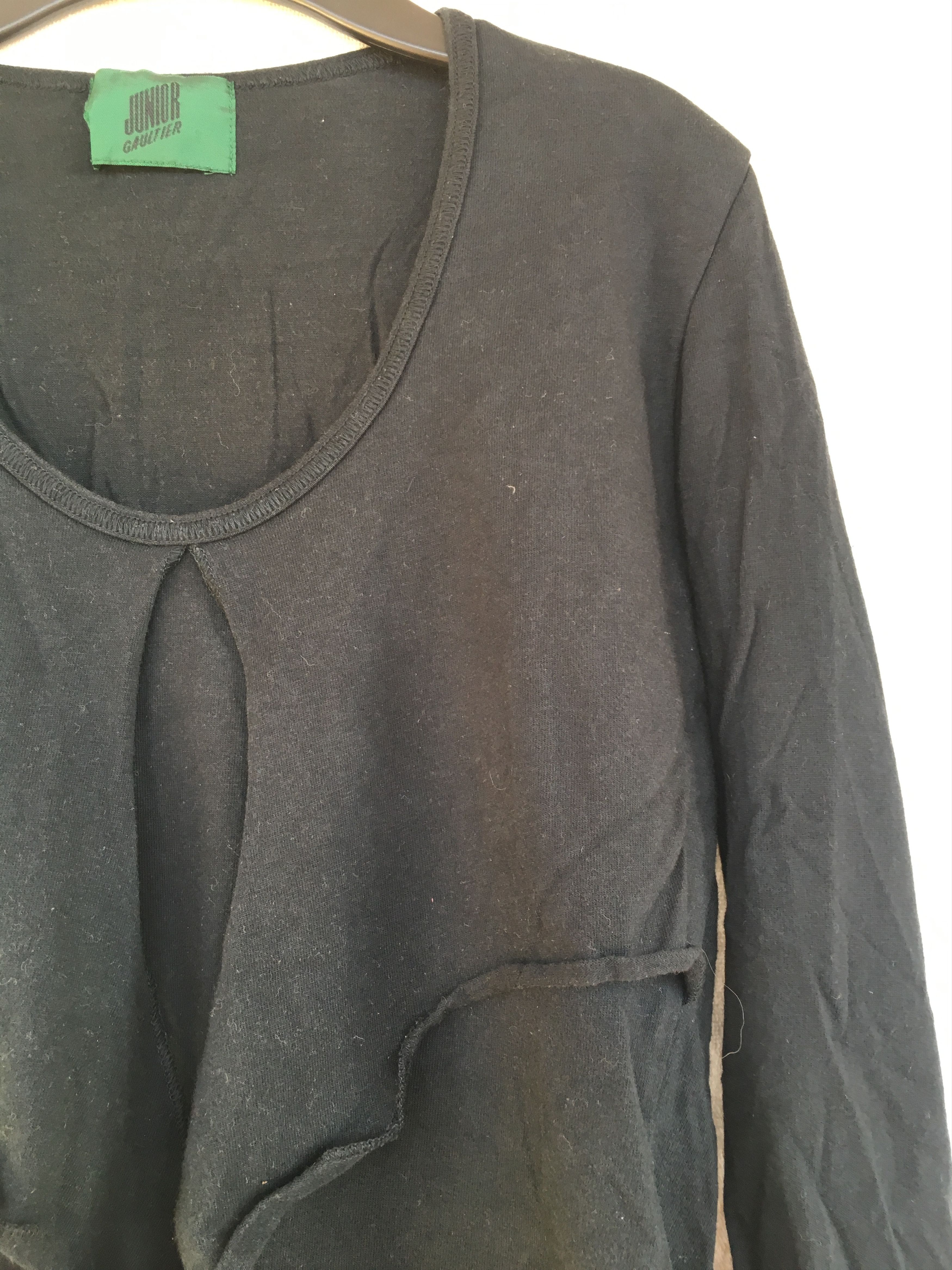 Jean Paul Gaultier junior gaultier black tee Size M / US 6-8 / IT 42-44 - 2 Thumbnail