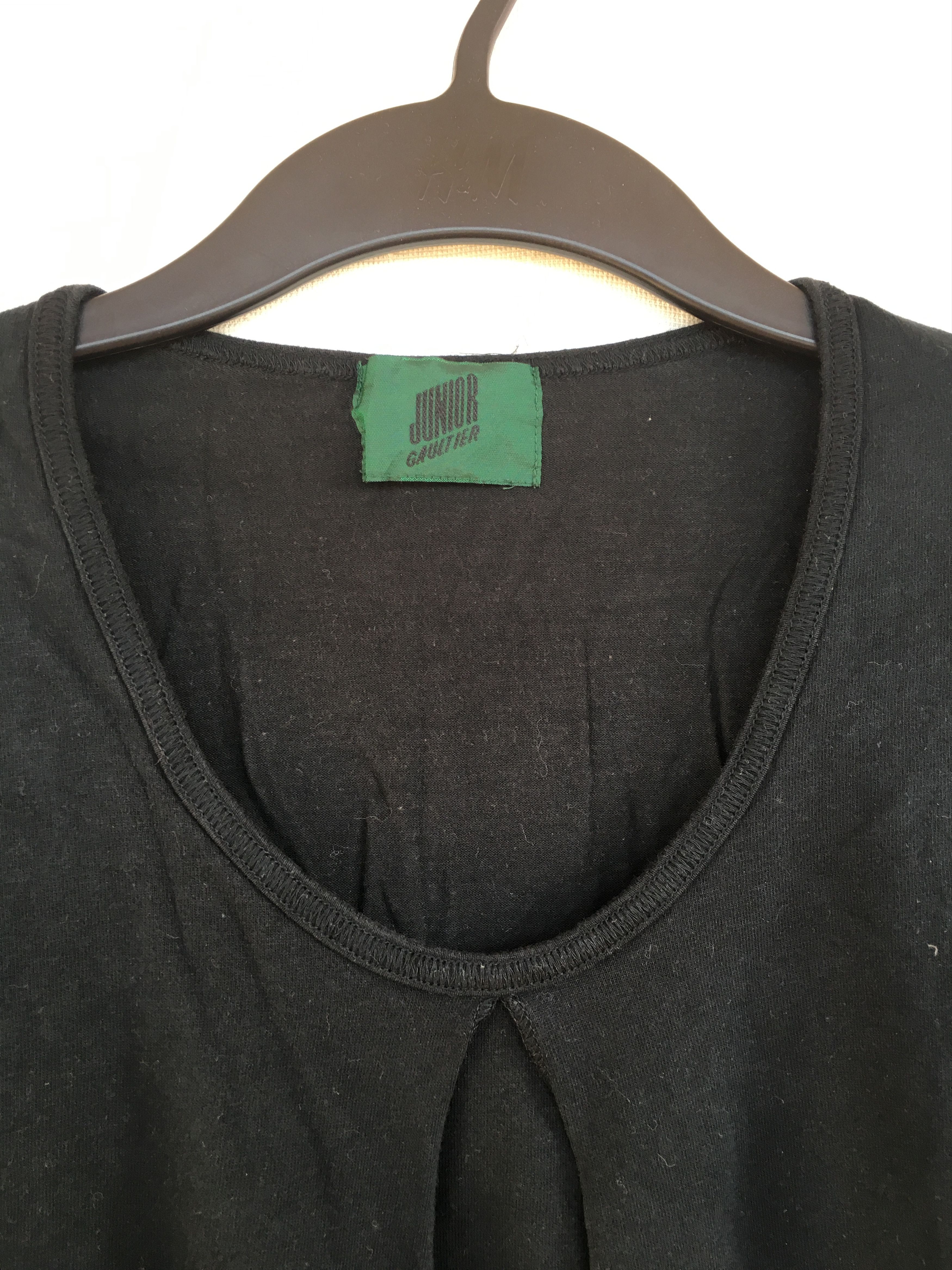 Jean Paul Gaultier junior gaultier black tee Size M / US 6-8 / IT 42-44 - 1 Thumbnail