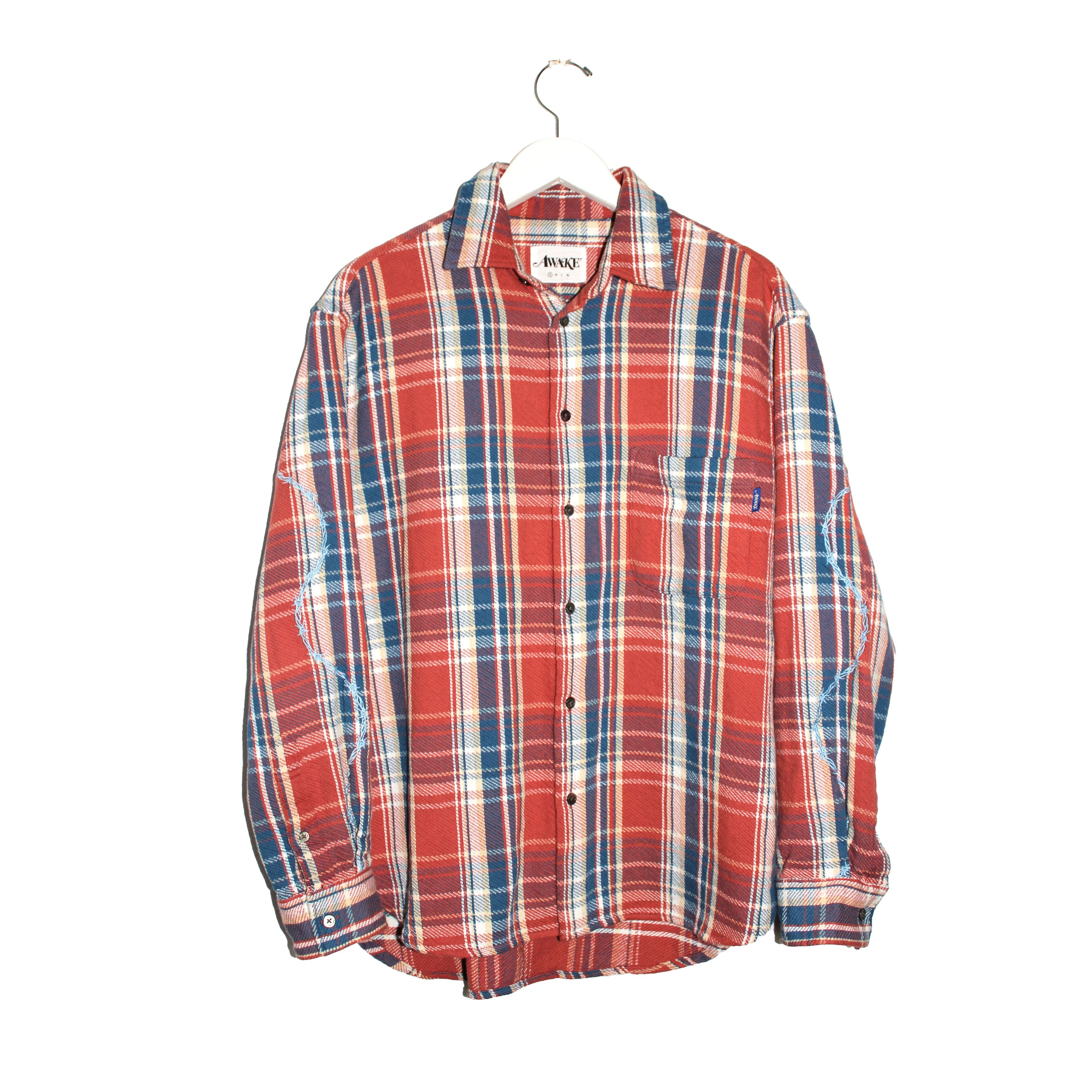Awake Heavyweight Barbed Wire Back Flannel Size US S / EU 44-46 / 1 - 1 Preview