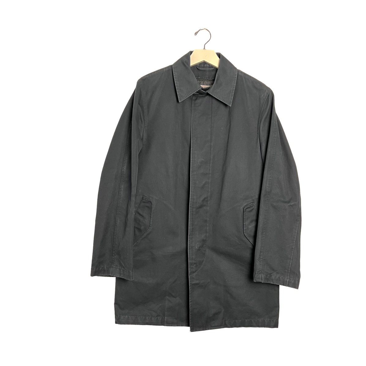 United Arrows Cotton Gabardine Overcoat | Grailed