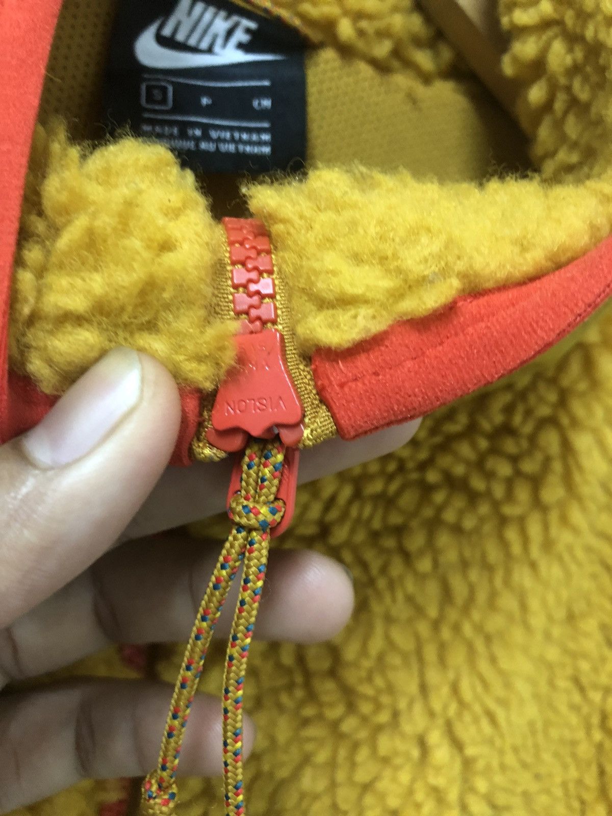 Nike Rare❗️Nike Multicolour Deep Pile Fleece Sherpa Vest Size US S / EU 44-46 / 1 - 5 Thumbnail