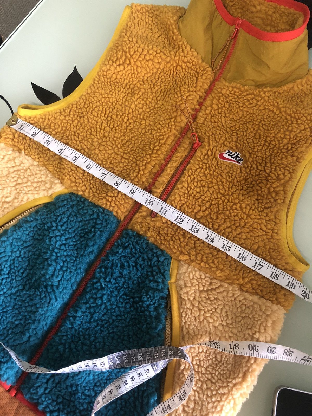Nike Rare❗️Nike Multicolour Deep Pile Fleece Sherpa Vest Size US S / EU 44-46 / 1 - 19 Thumbnail