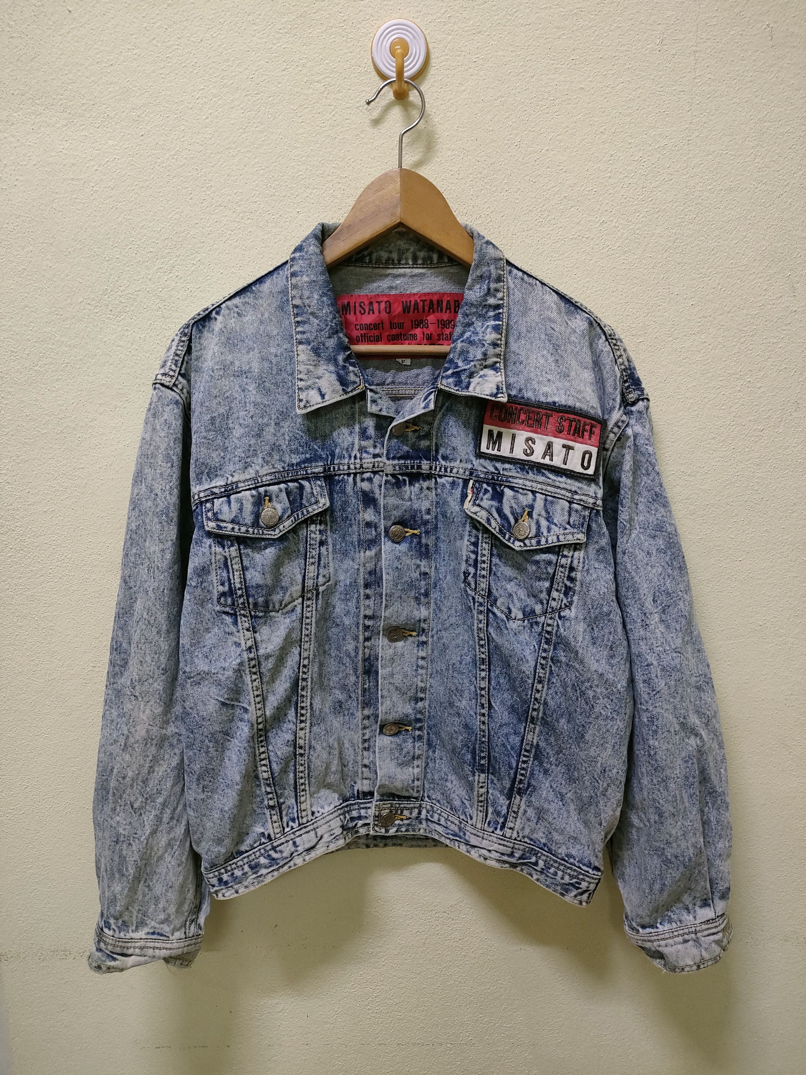 Other Vintage Misato Watanabe Concert Staff Jacket Size US M / EU 48-50 / 2 - 2 Thumbnail
