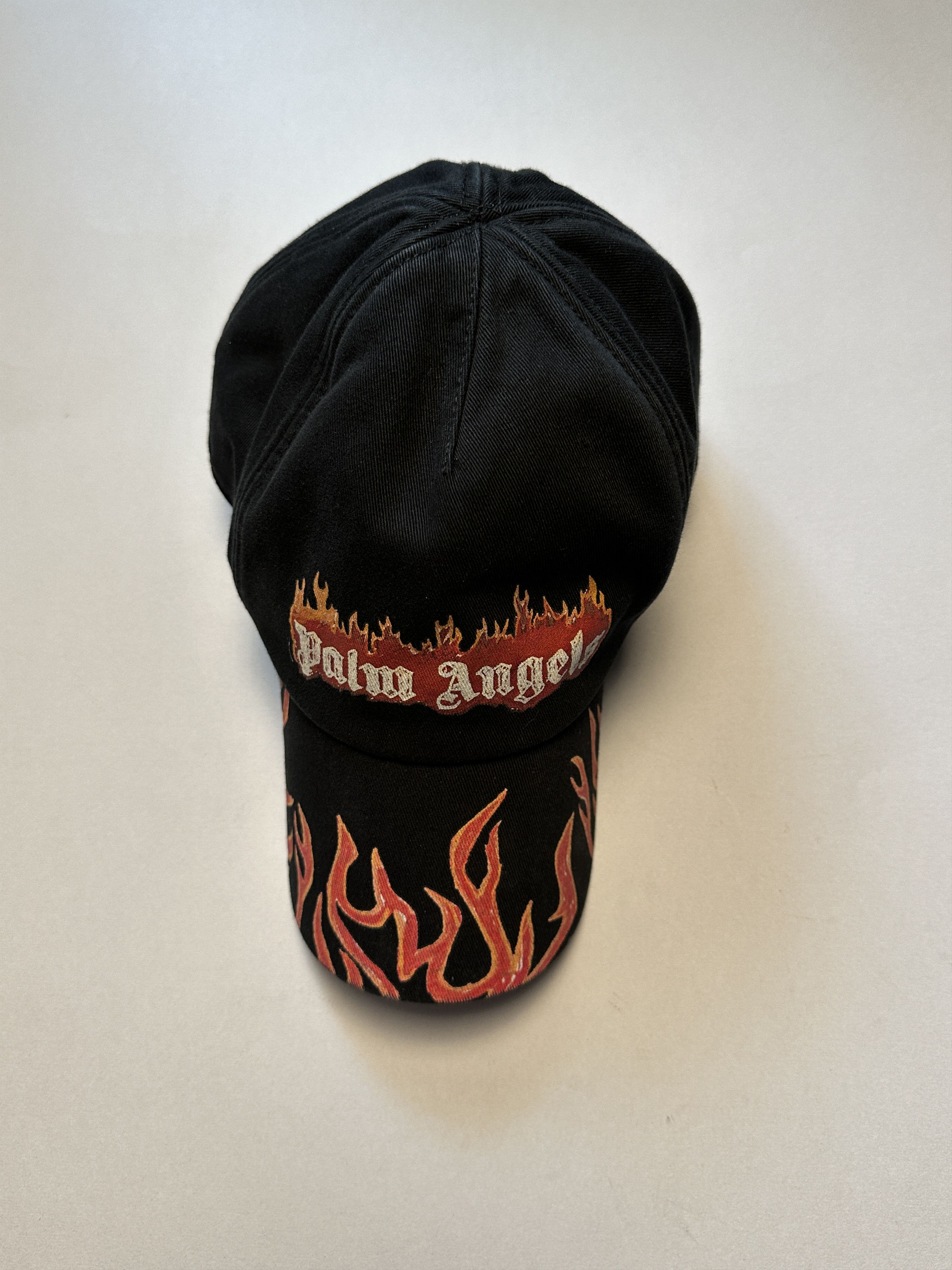 Palm Angels 💥 RARE 💥 Palm Angels Burning Logo Baseball Cap Size ONE SIZE - 6 Thumbnail