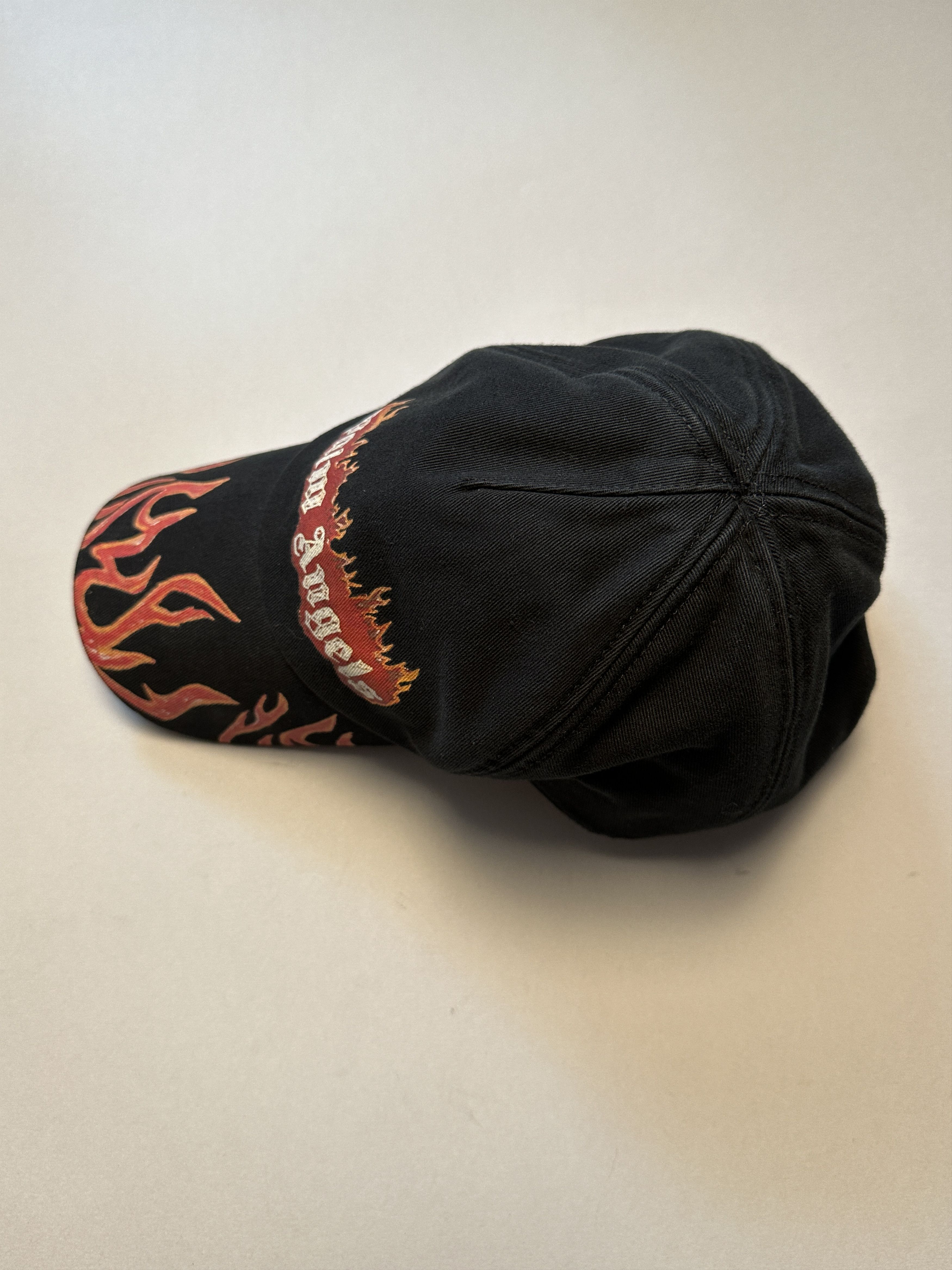 Palm Angels 💥 RARE 💥 Palm Angels Burning Logo Baseball Cap Size ONE SIZE - 5 Thumbnail