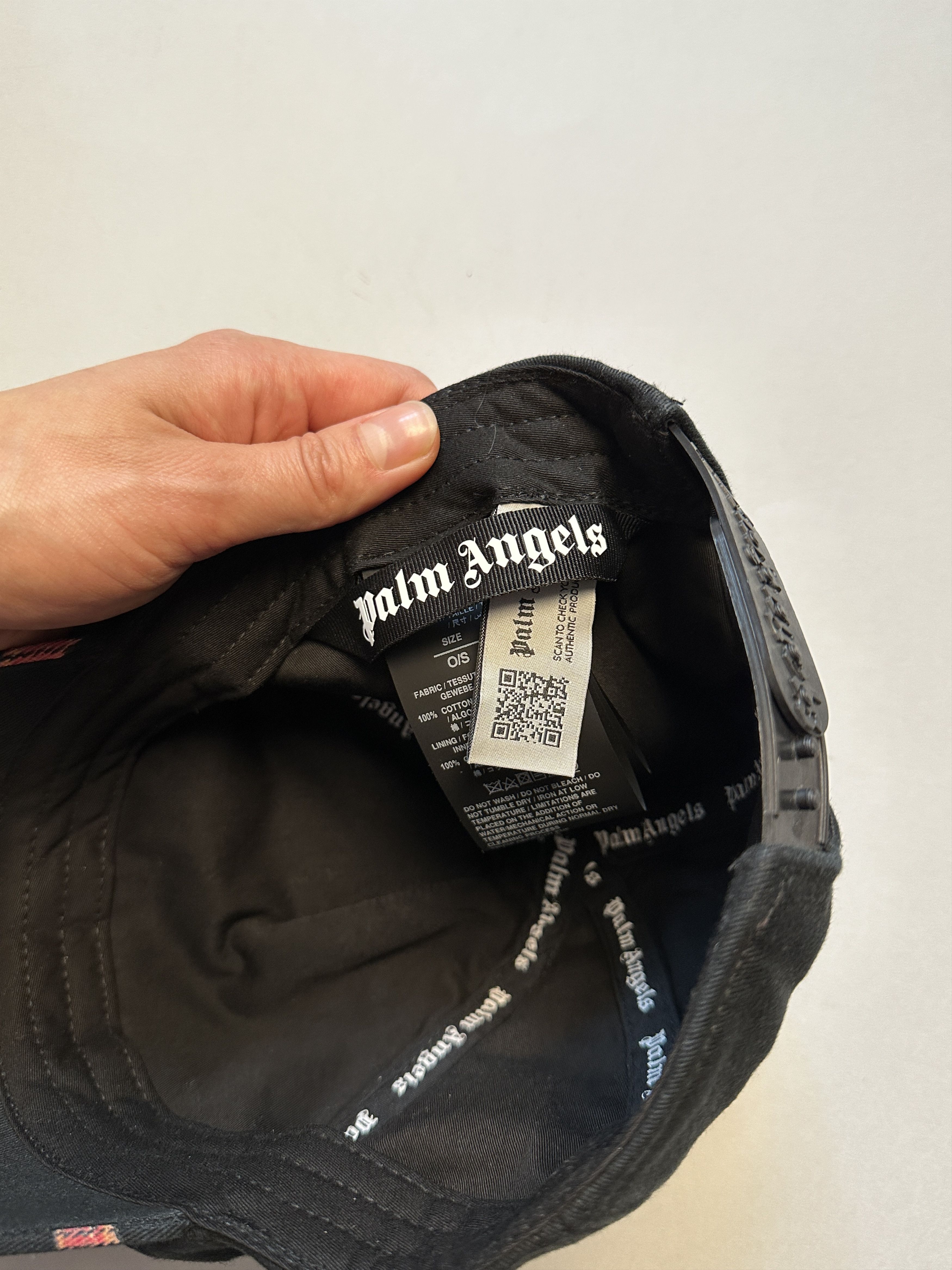 Palm Angels 💥 RARE 💥 Palm Angels Burning Logo Baseball Cap Size ONE SIZE - 10 Thumbnail