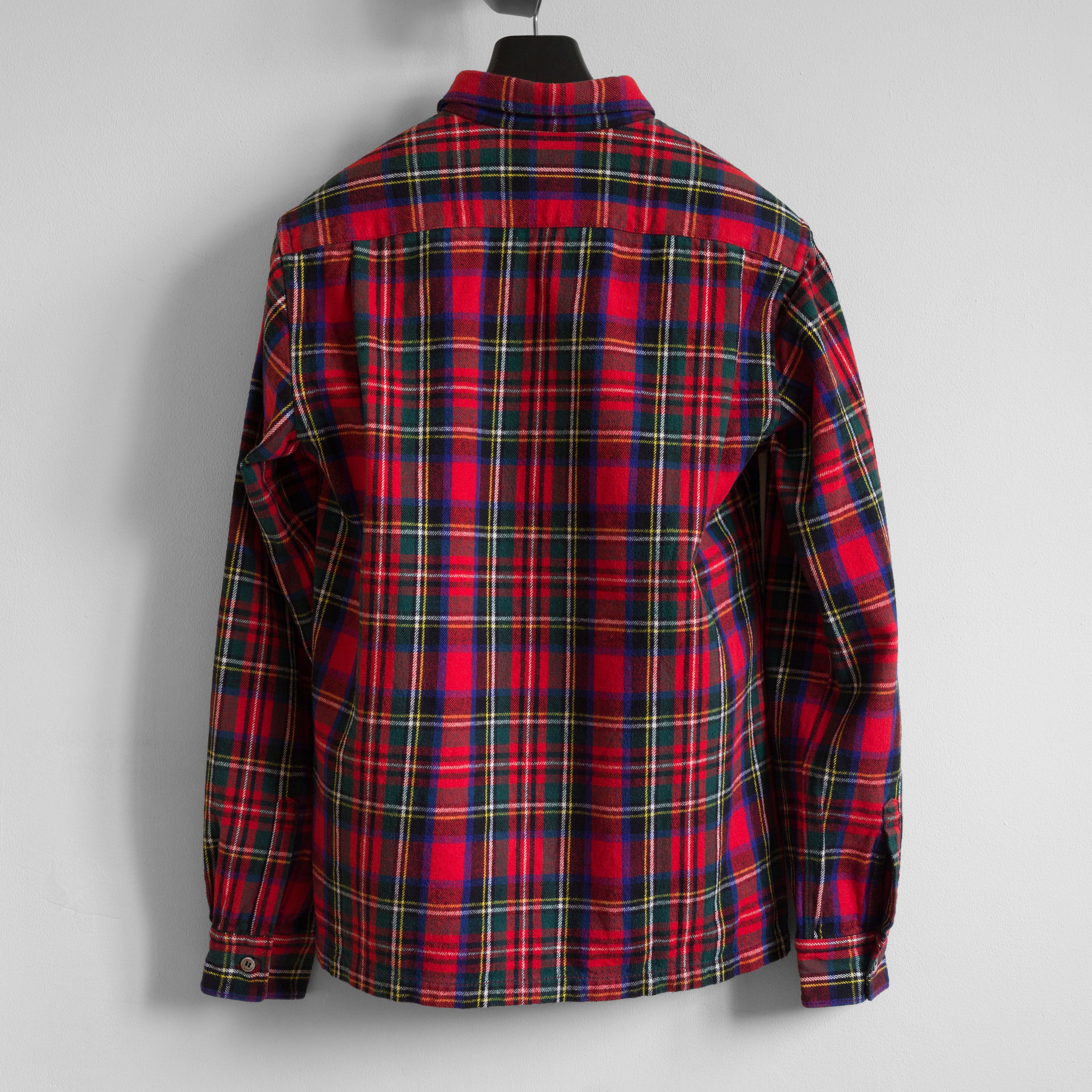 Comme des Garcons Homme AW2005 COMME des GARÇONS HOMME HEAVY COTTON FLANNEL SHIRT Size US L / EU 52-54 / 3 - 4 Thumbnail