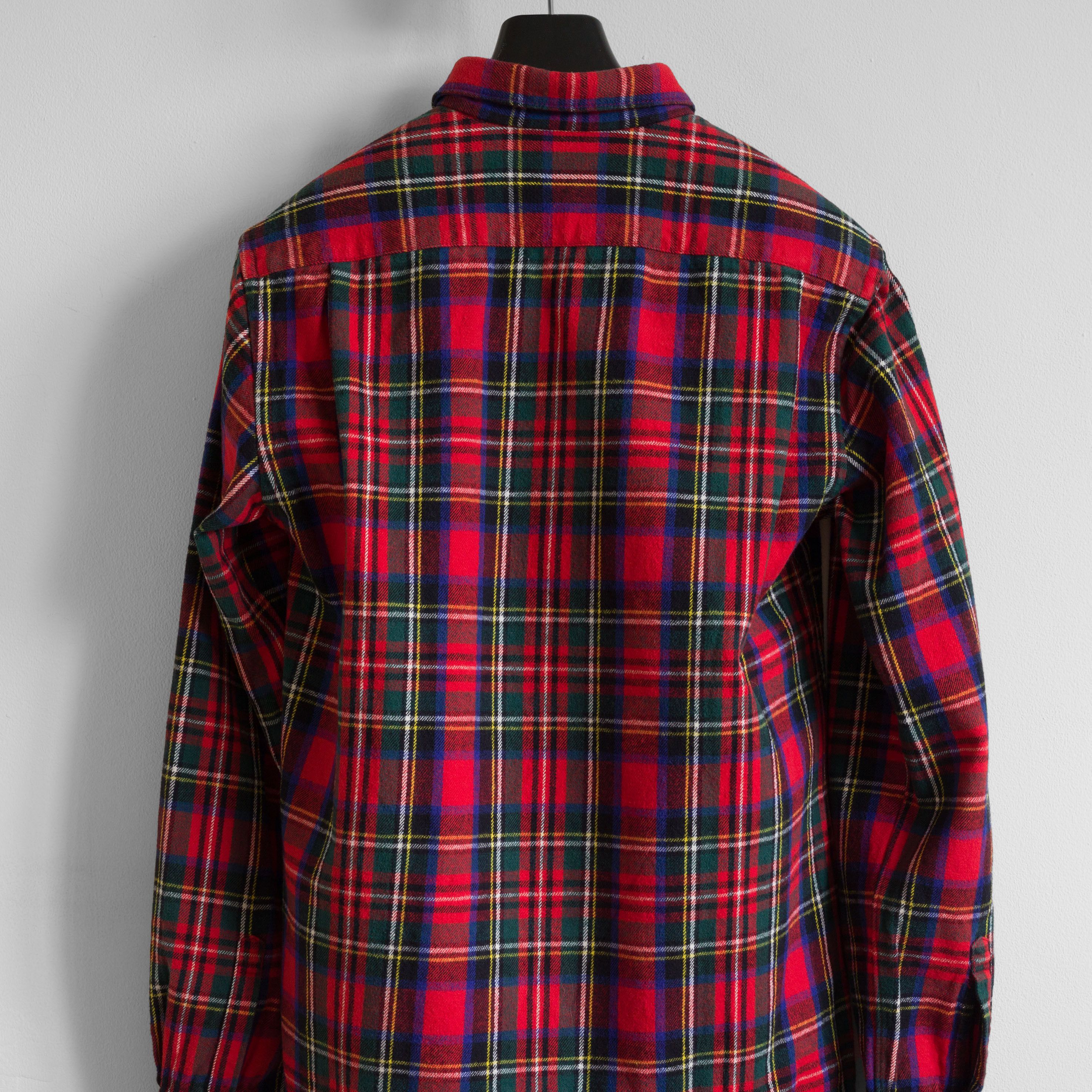 Comme des Garcons Homme AW2005 COMME des GARÇONS HOMME HEAVY COTTON FLANNEL SHIRT Size US L / EU 52-54 / 3 - 5 Thumbnail